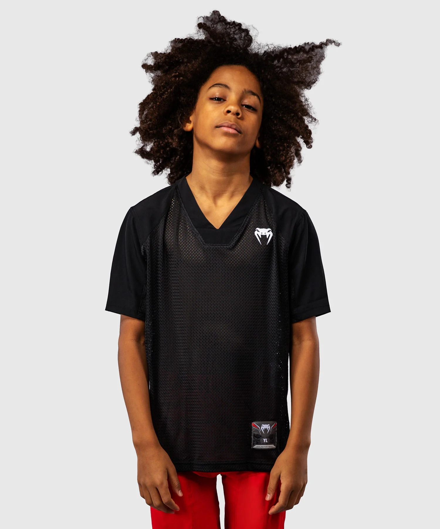 Maillot à manches Courtes pour Enfants Venum Elite Football - Noir