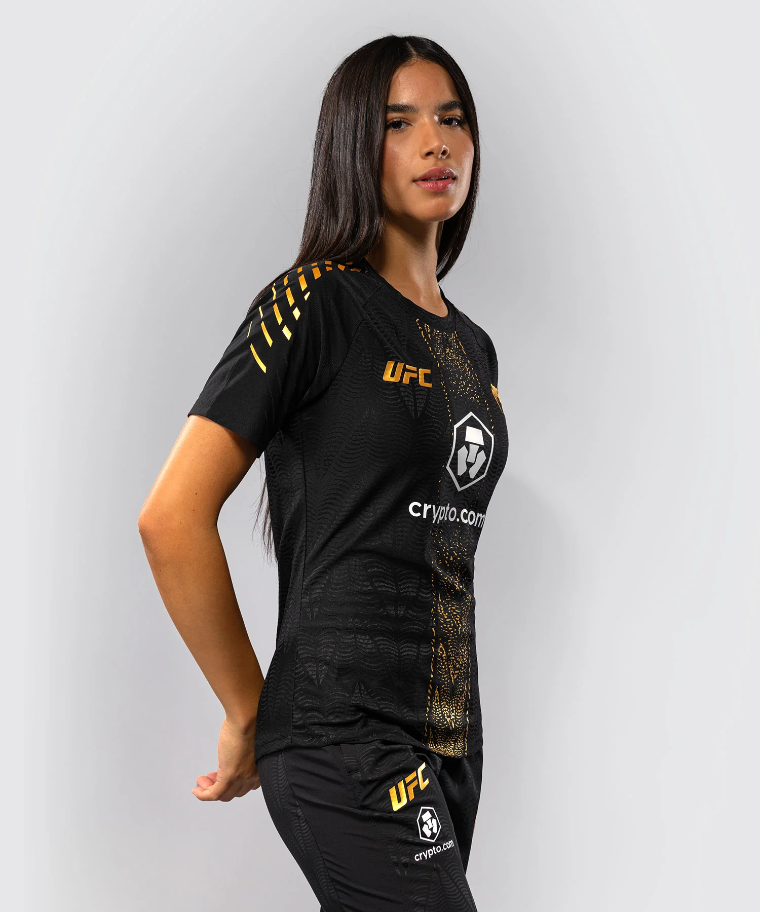 Maillot Officiel Walkout Femme UFC Zenith by Venum Authentic Fight Night - Champion - Image 2