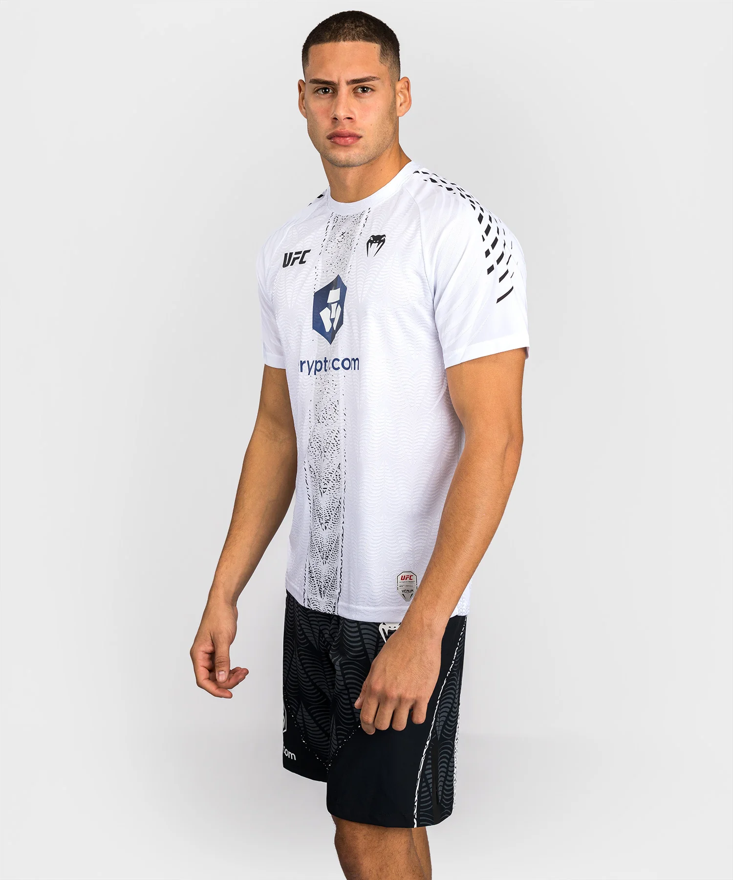 Maillot Officiel Walkout Homme UFC Zenith by Venum Authentic Fight Night - Blanc - Image 2