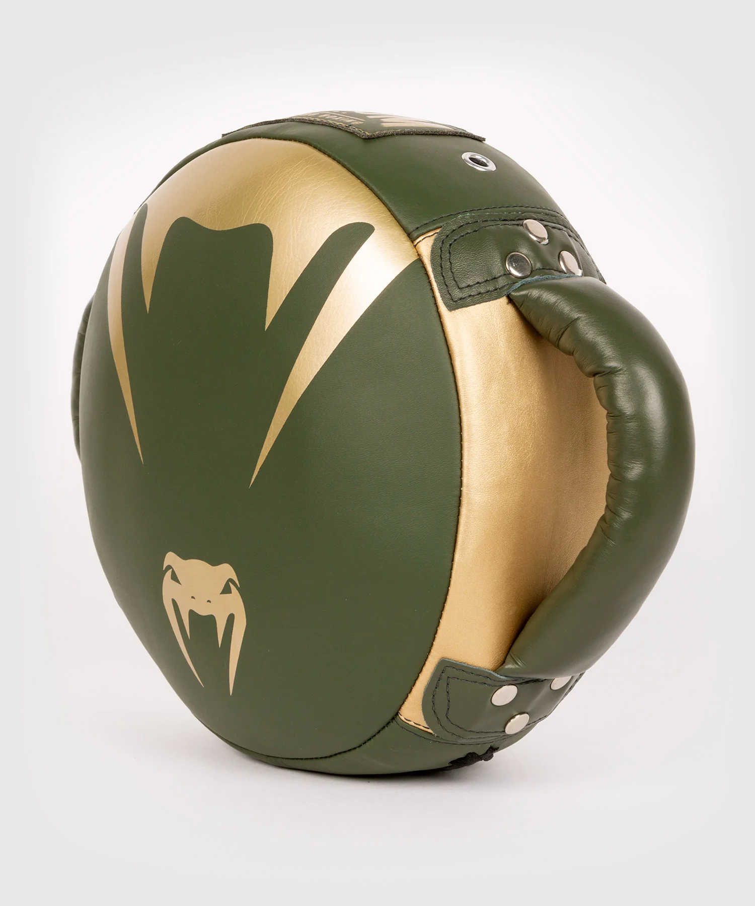 Bouclier de Frappe Mini Rond Venum Pro Boxing – Kaki/Or - Image 5