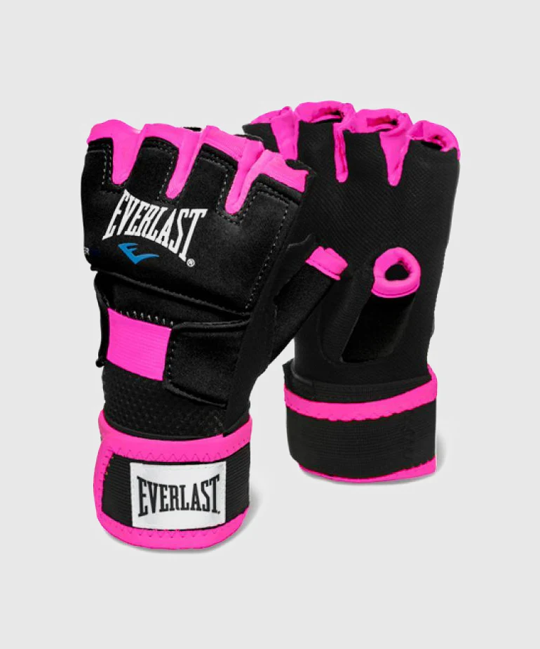 Mitaines de Boxe Everlast Evergel - Noir/Rose