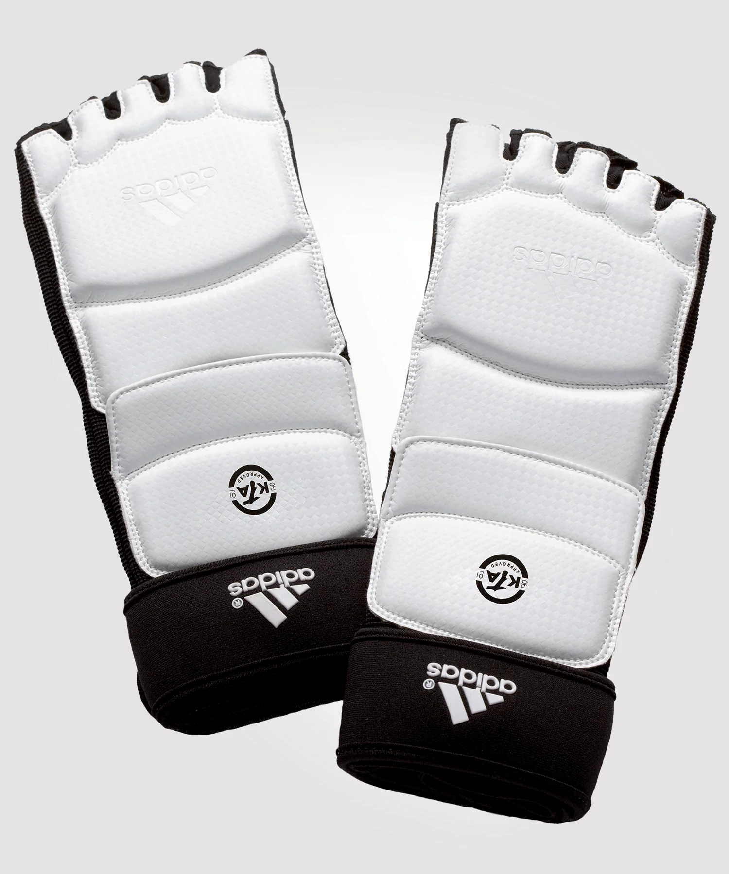 Mitaines de Taekwondo Adidas - Blanc/Noir - Image 2
