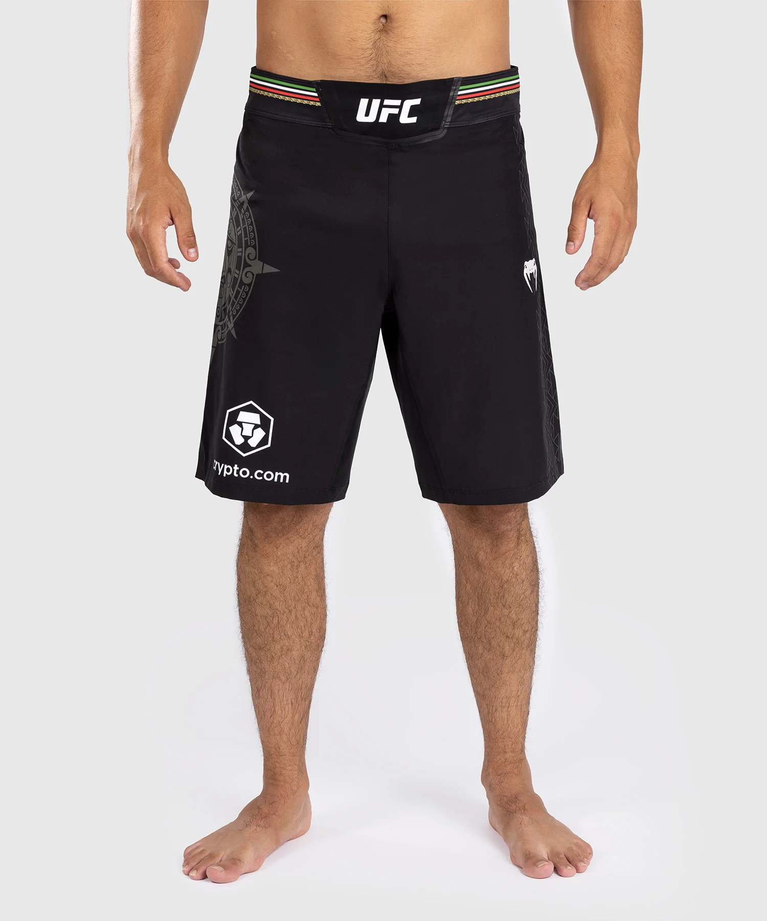 Noche UFC by Venum Authentic Fight Night Short de Combat  pour homme - Coupe Longue - Noir