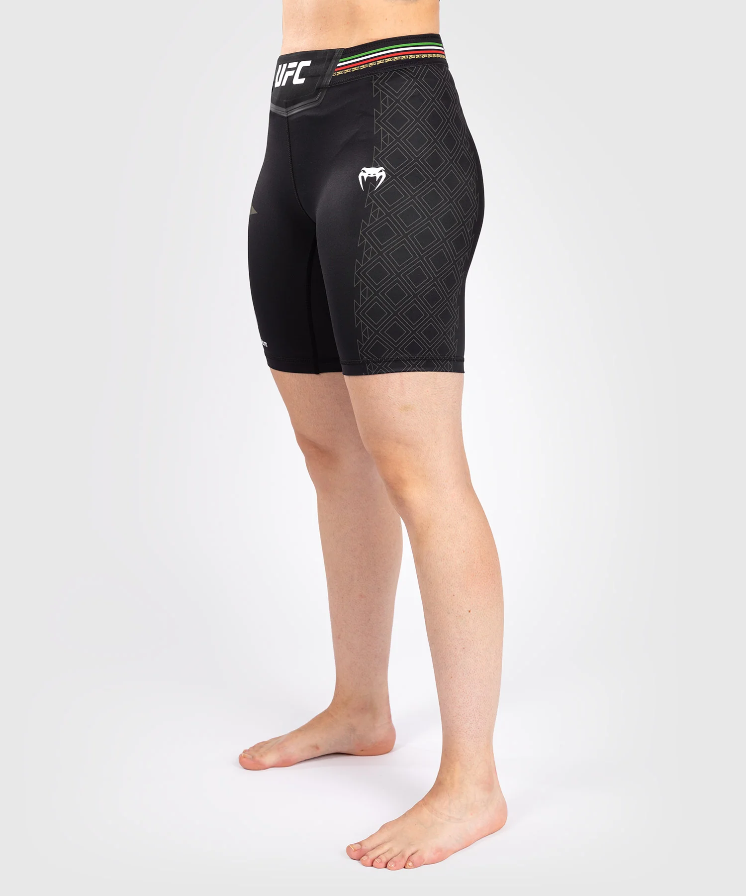 Noche UFC by Venum Authentic Fight Night Short de compression pour Femmes - Coupe Longue - Noir - Image 3