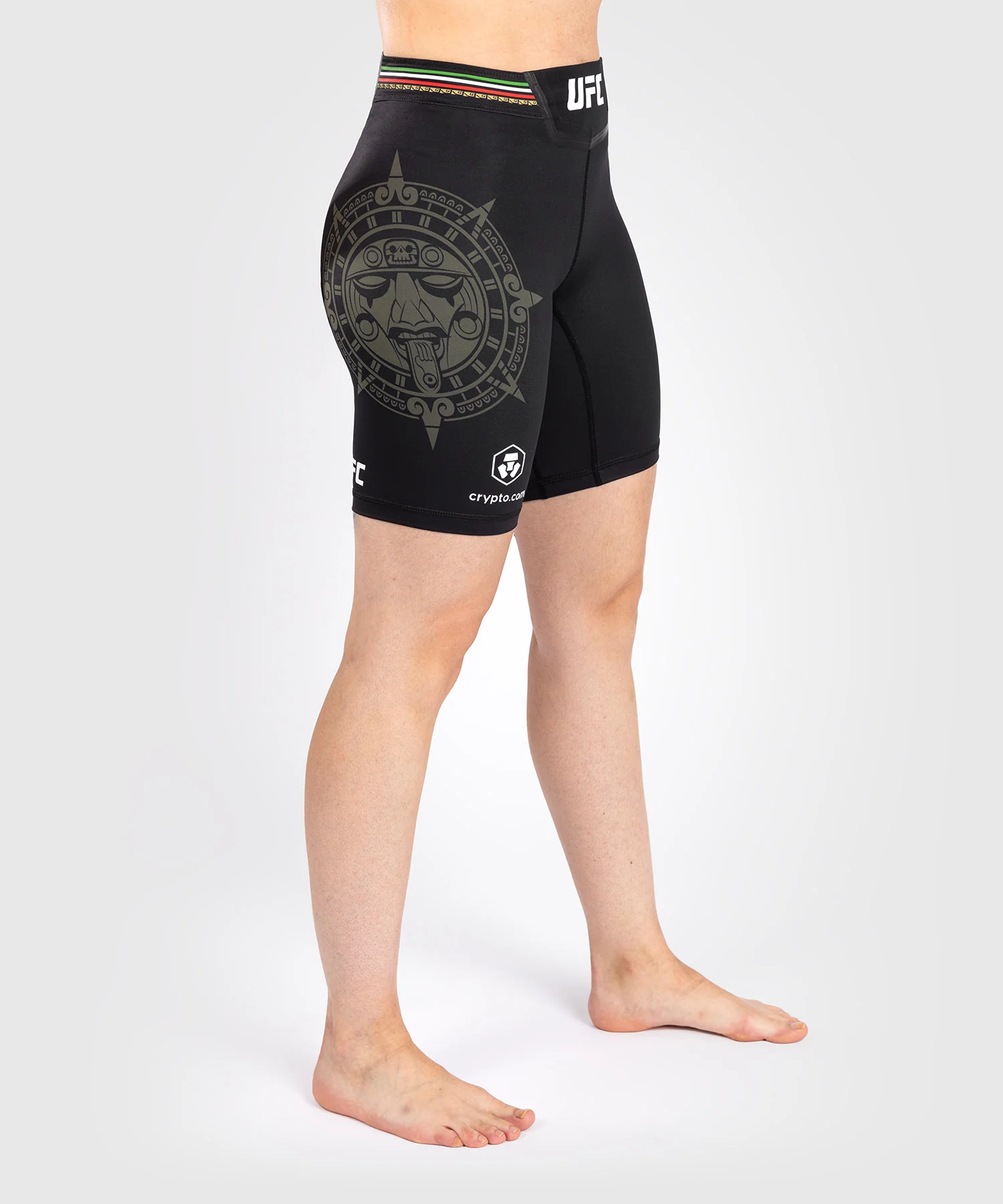 Noche UFC by Venum Authentic Fight Night Short de compression pour Femmes - Coupe Longue - Noir - Image 4
