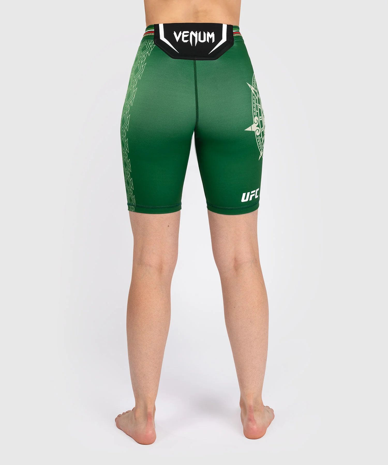 Noche UFC by Venum Authentic Fight Night Short de compression pour Femmes - Coupe Longue - Vert - Image 2
