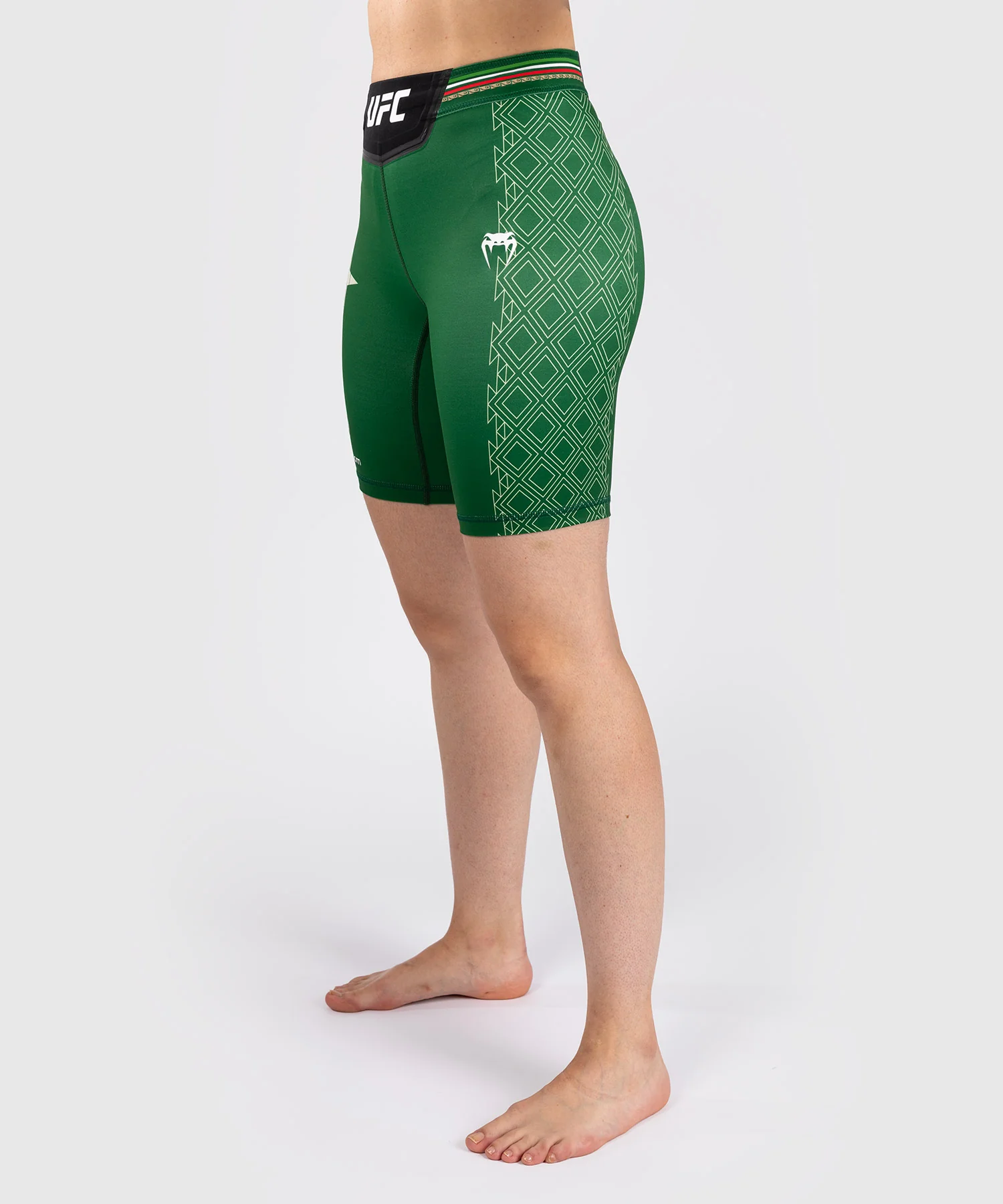 Noche UFC by Venum Authentic Fight Night Short de compression pour Femmes - Coupe Longue - Vert - Image 4