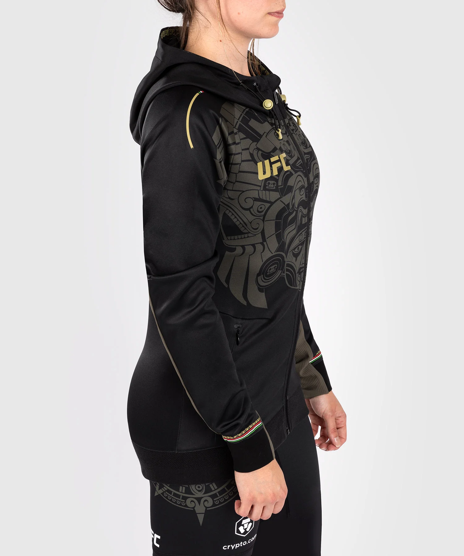 Noche UFC by Venum Authentic Fight Night Sweat à capuche pour femme - Noir - Image 3