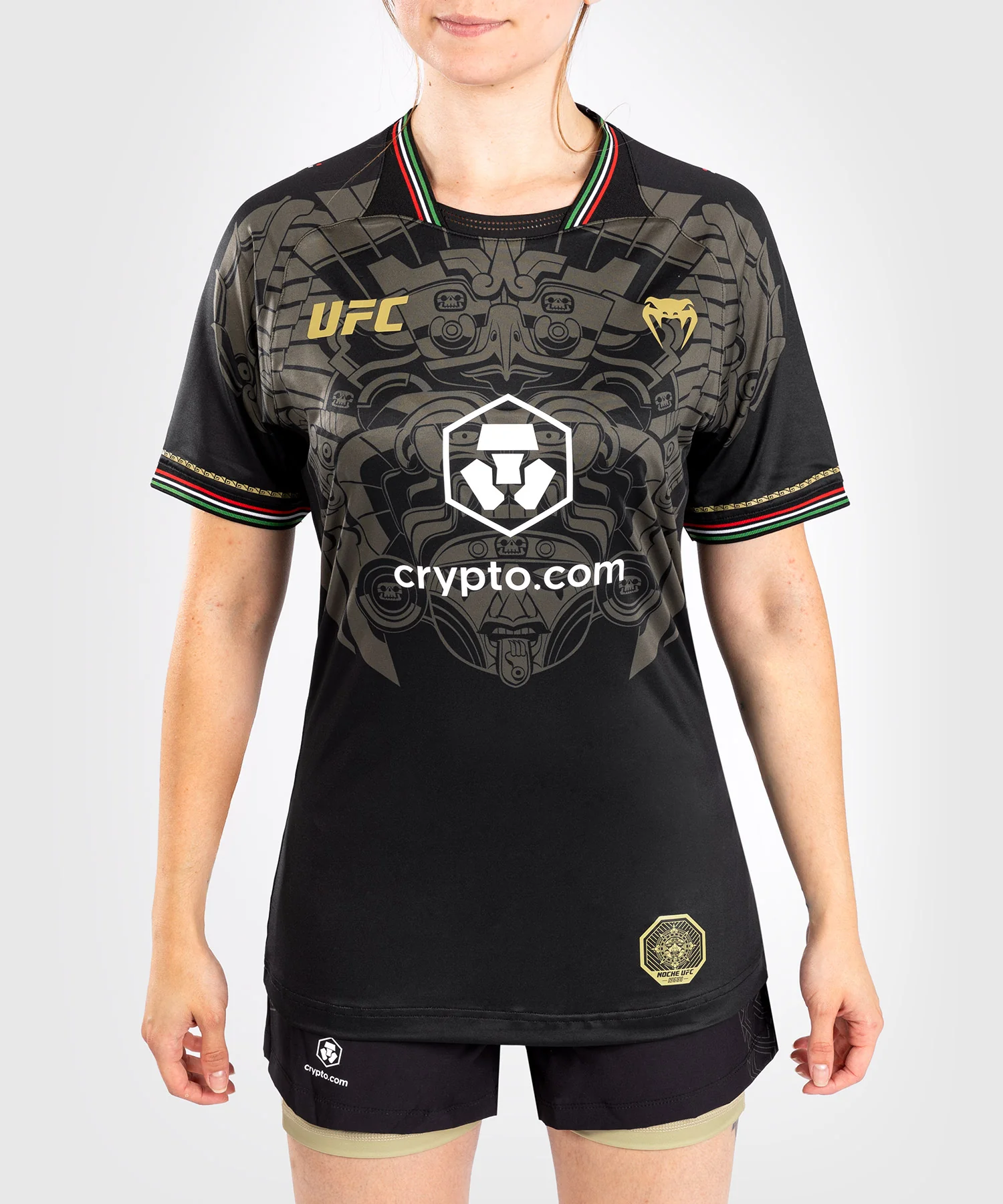 Noche UFC by Venum Authentic Fight Night T-shirt Dry Tech pour femme - Noir