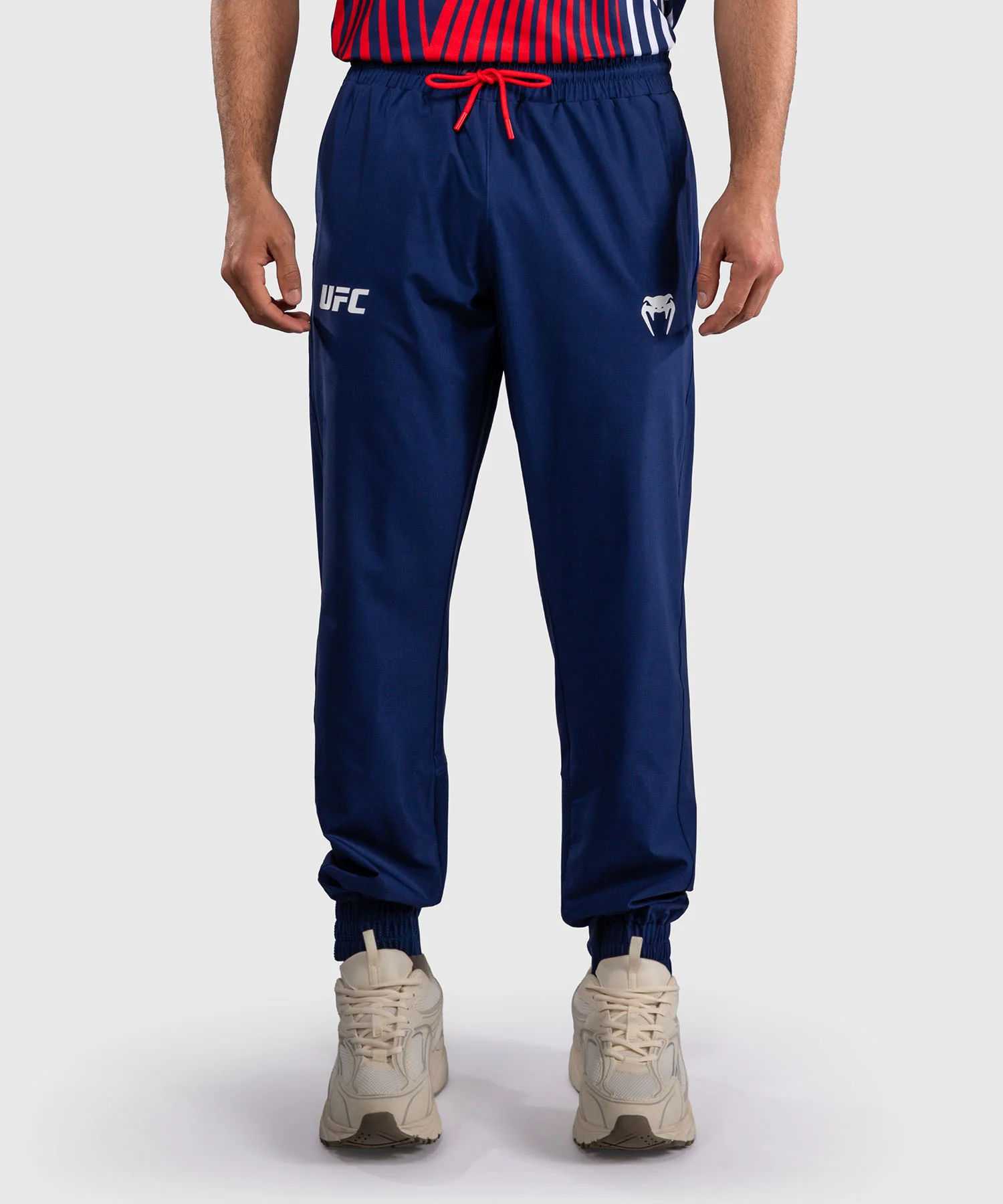 Official UFC Freedom 250 by Venum Authentic Fight Night Pantalon Walkout pour homme - Bleu