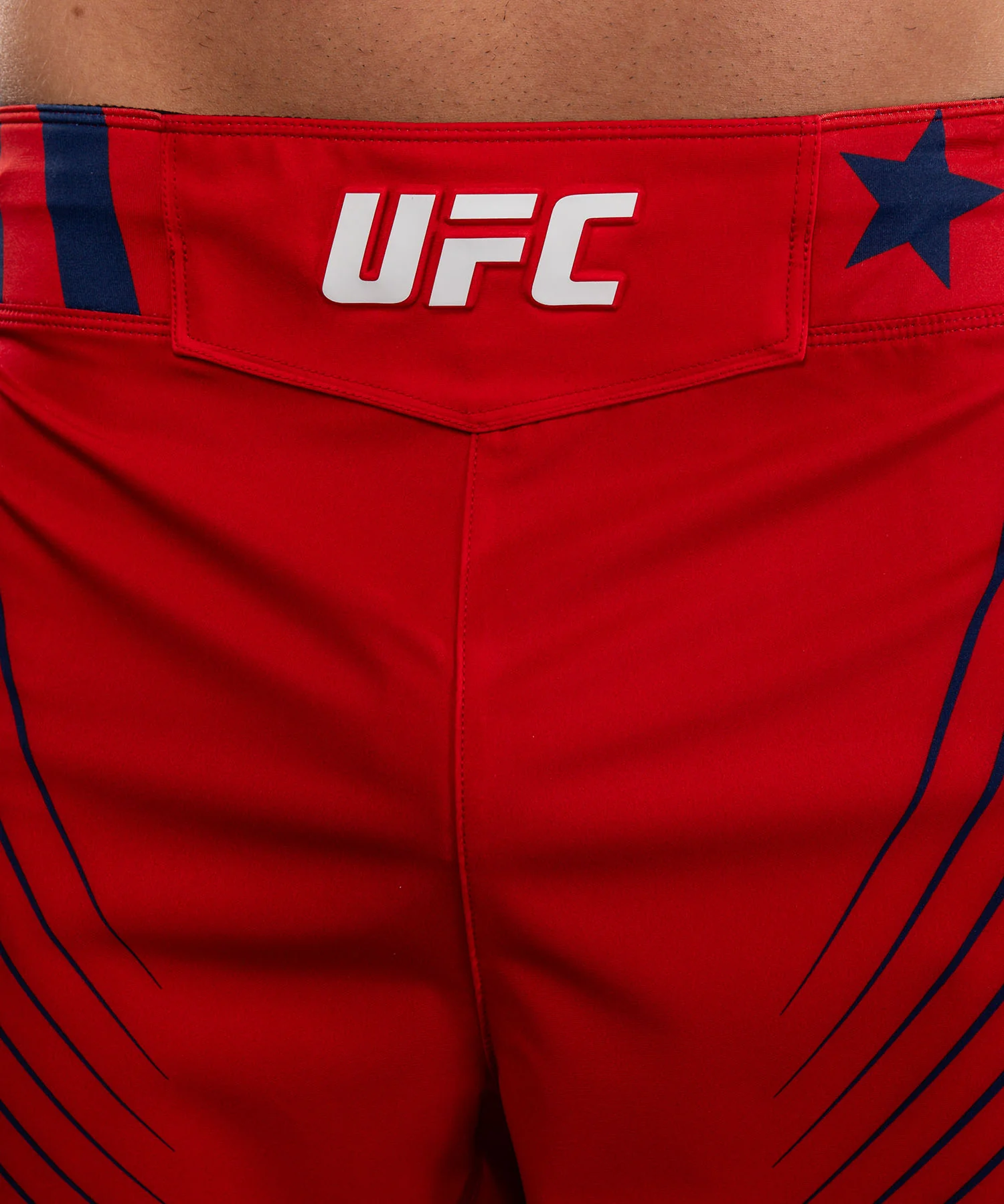Official UFC Freedom 250 by Venum Authentic Fight Night Short de combat coupe courte pour homme - Rouge - Image 7