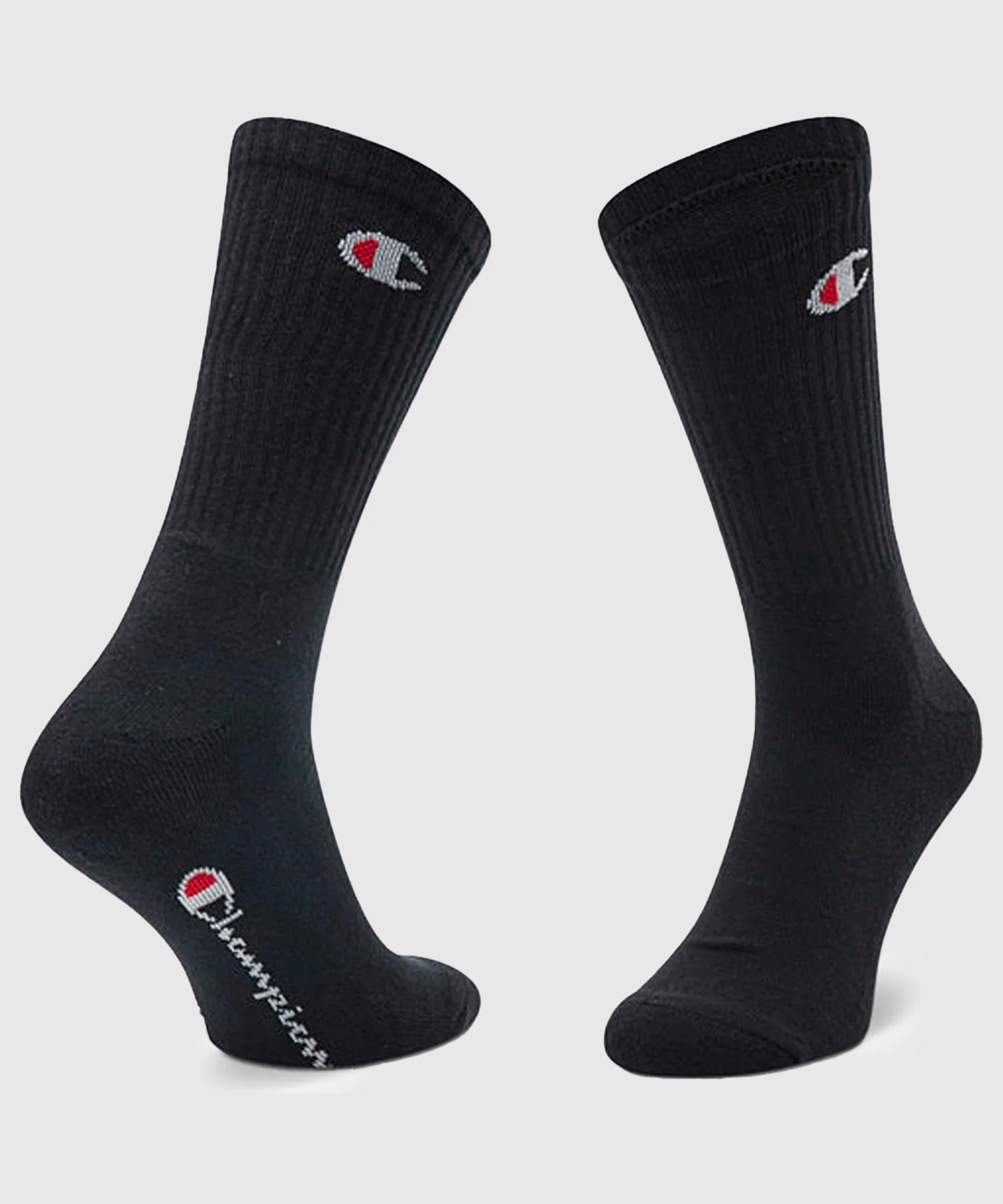 Pack De 3 PAires De Chaussettes Champion - Noir - Image 2