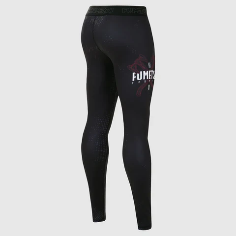 Pantalon de Compression Fumetsu Berserker - Noir/Rouge - Image 4