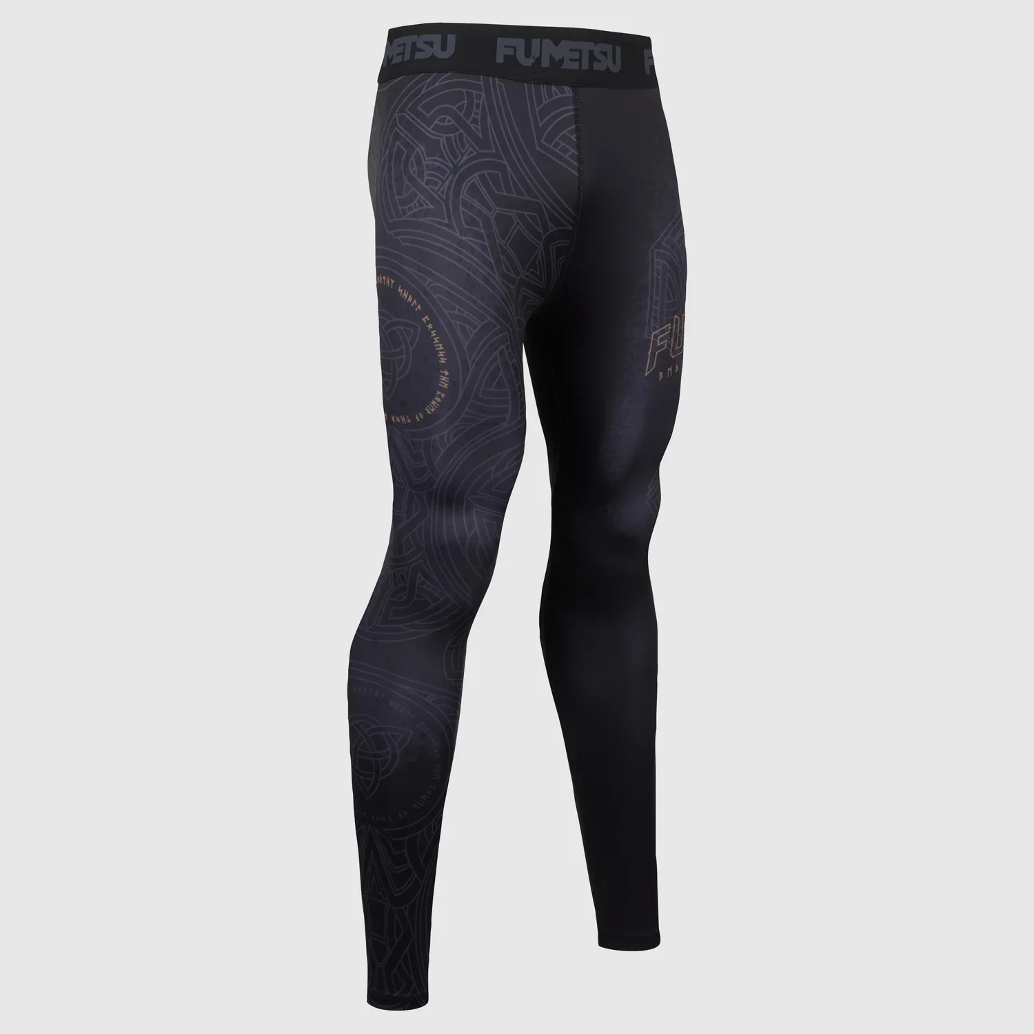 Pantalon de Compression Fumetsu Mjolnir - Noir/Bronze - Image 2