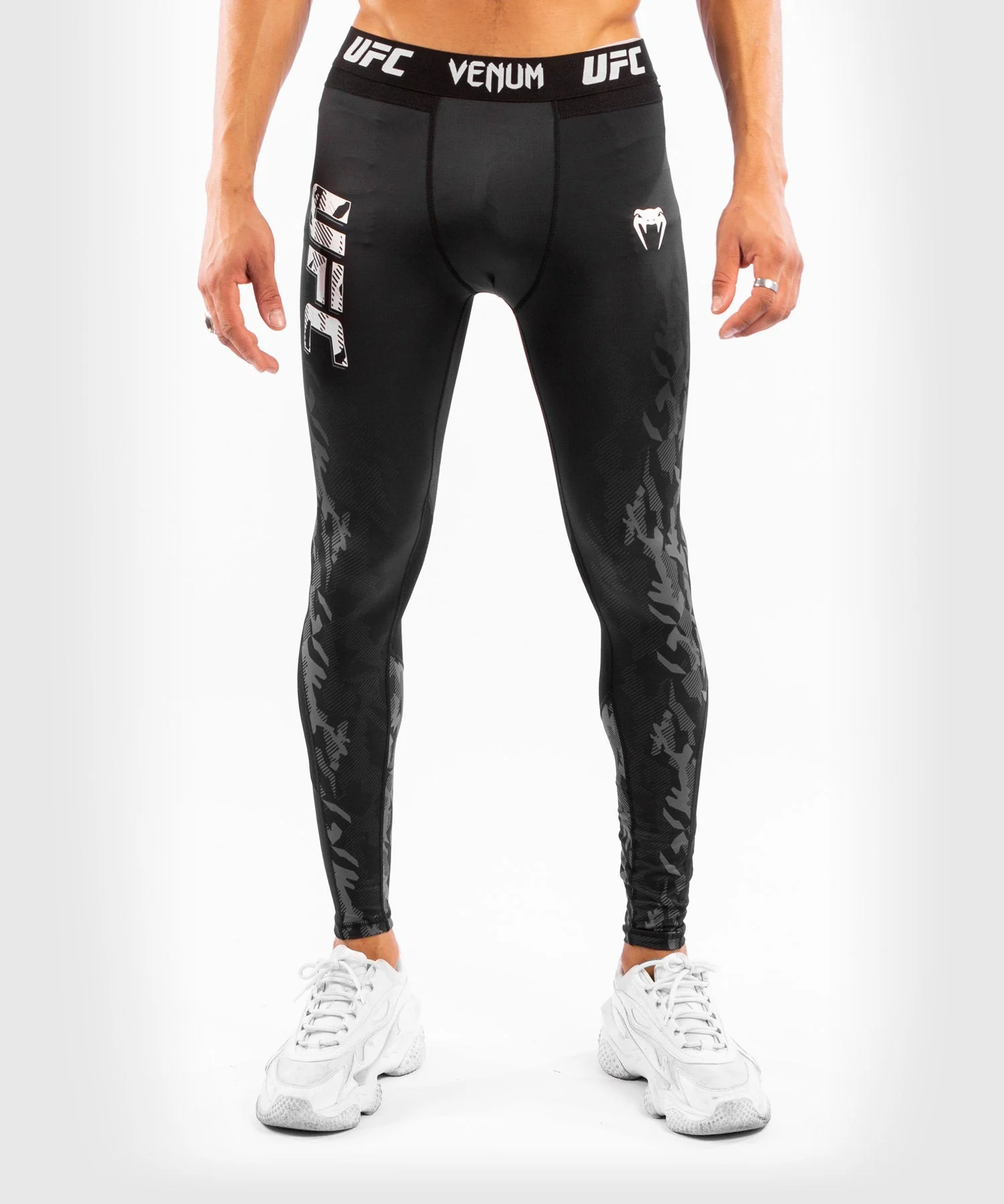 Pantalon de Compression Homme UFC Venum Authentic Fight Week - Noir