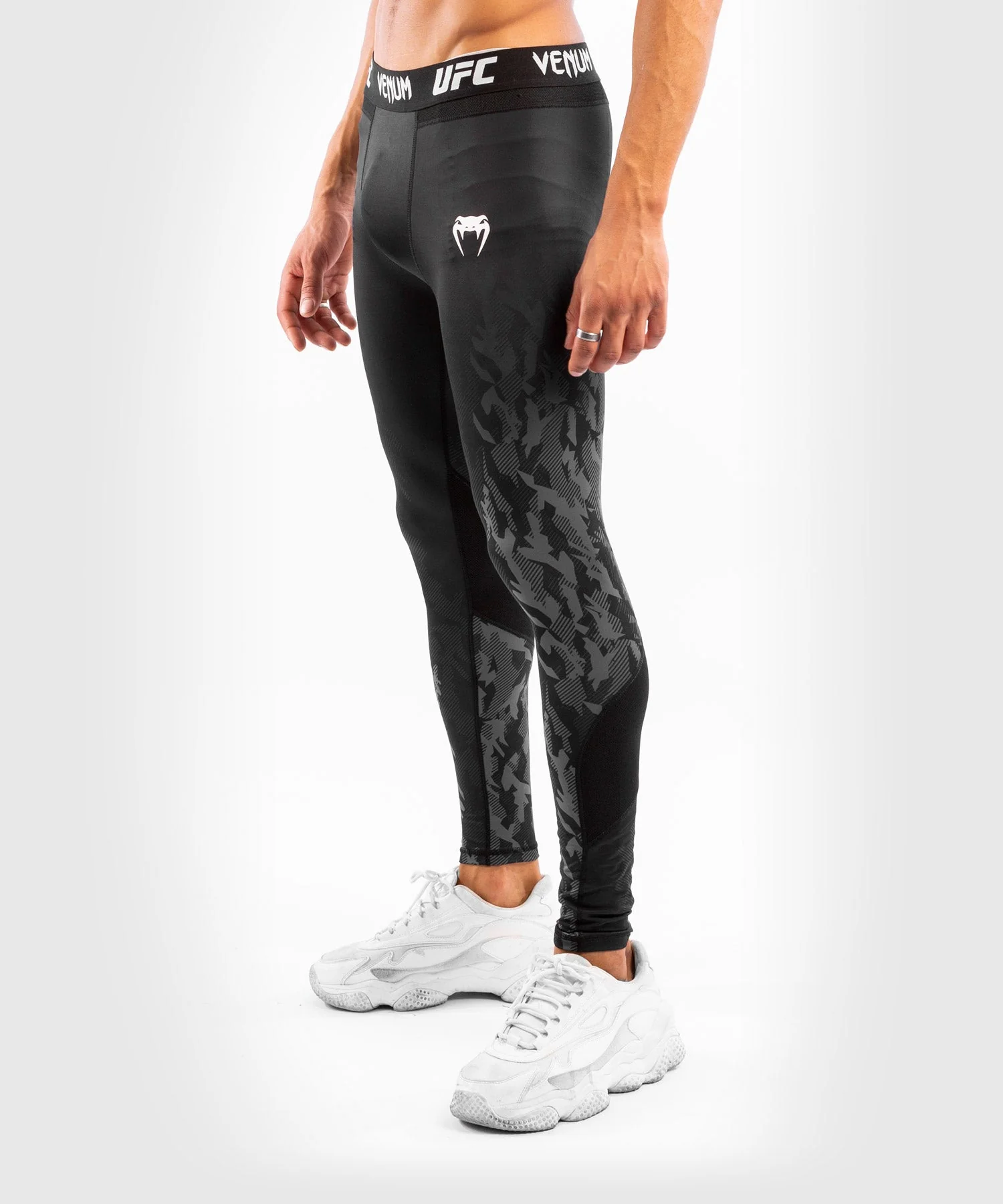 Pantalon de Compression Homme UFC Venum Authentic Fight Week - Noir - Image 3