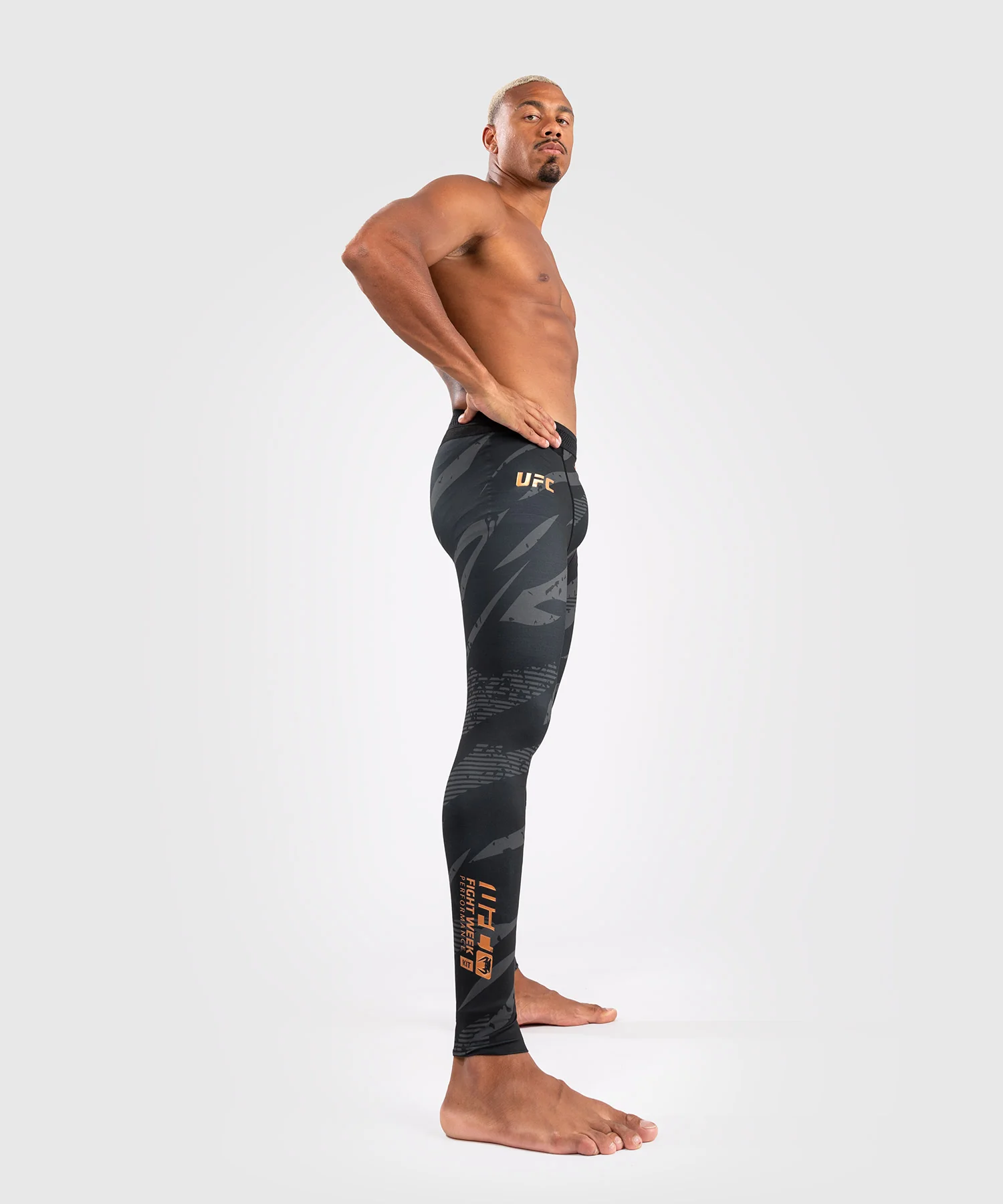 Pantalon de Compression pour Hommes UFC Adrenaline by Venum Fight Week Performance - Urban Camo - Image 2