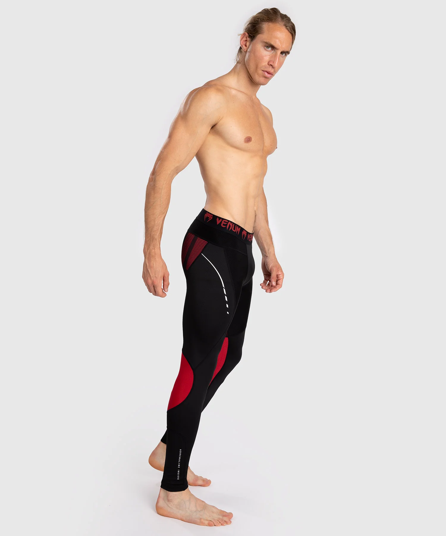 Pantalon de Compression pour Hommes Venum Adrenaline - Red - Image 2