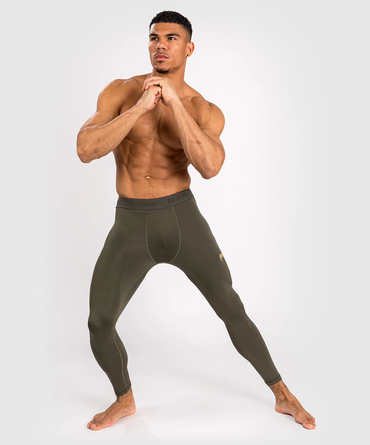 Pantalon de compression pour hommes Venum Contender - Kaki - Image 3