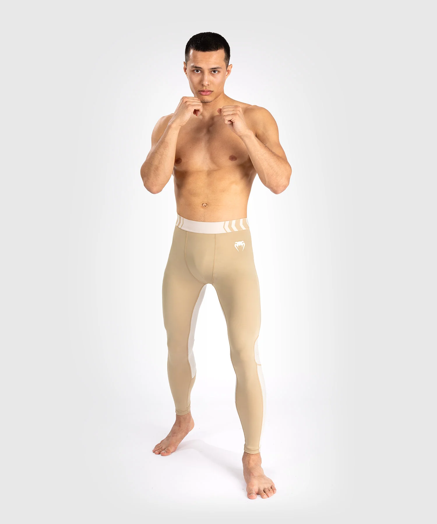 Pantalon de Compression pour Hommes Venum Tempest - Beige/Sable - Image 7