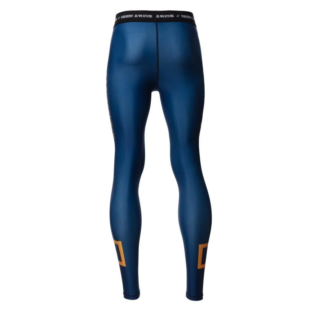 Pantalon de Compression Tatami Fightwear Katana - Bleu Marine - Image 4