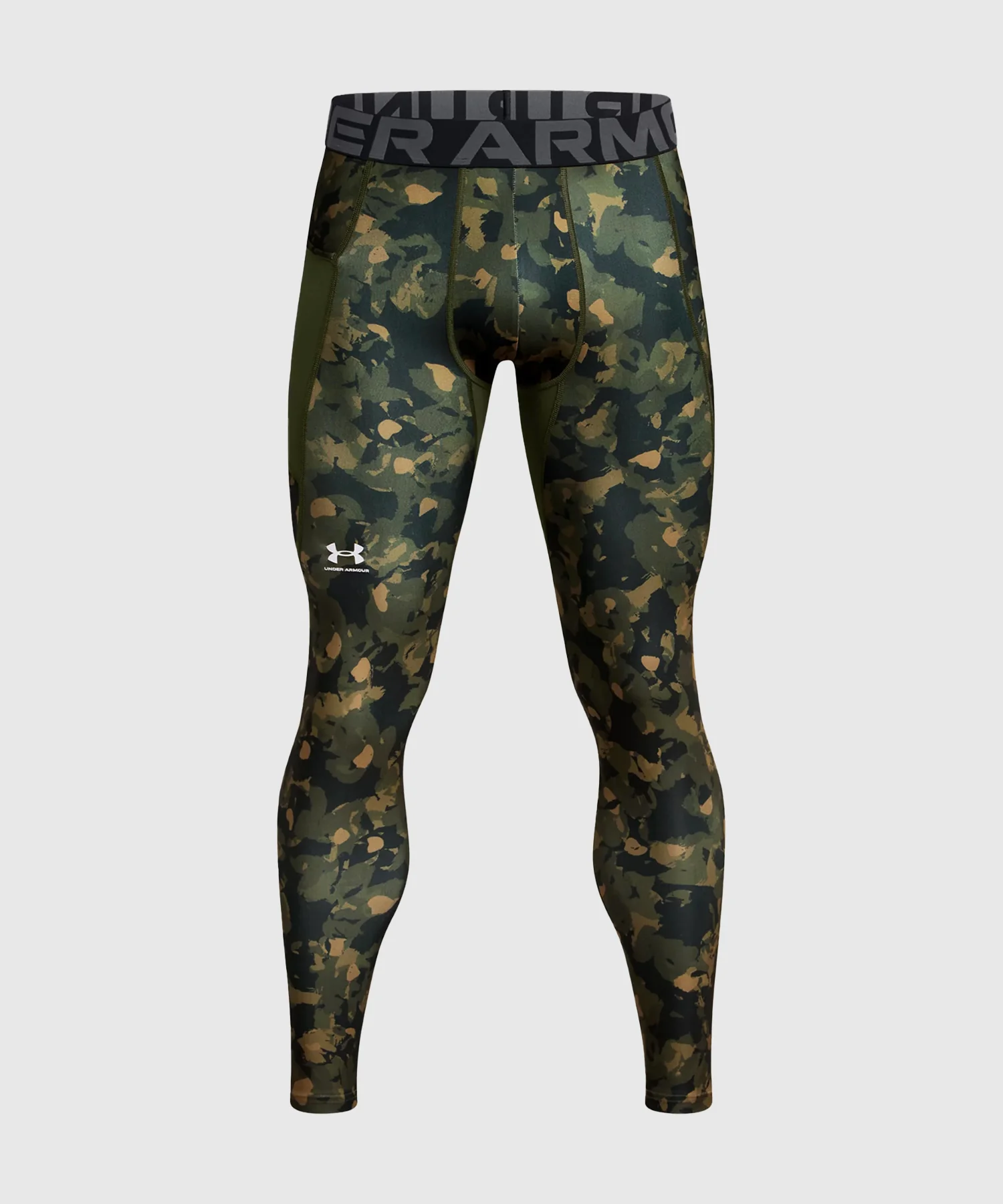 Pantalon De Compression Under Armour Heatgear - Kaki/Camo - Image 5