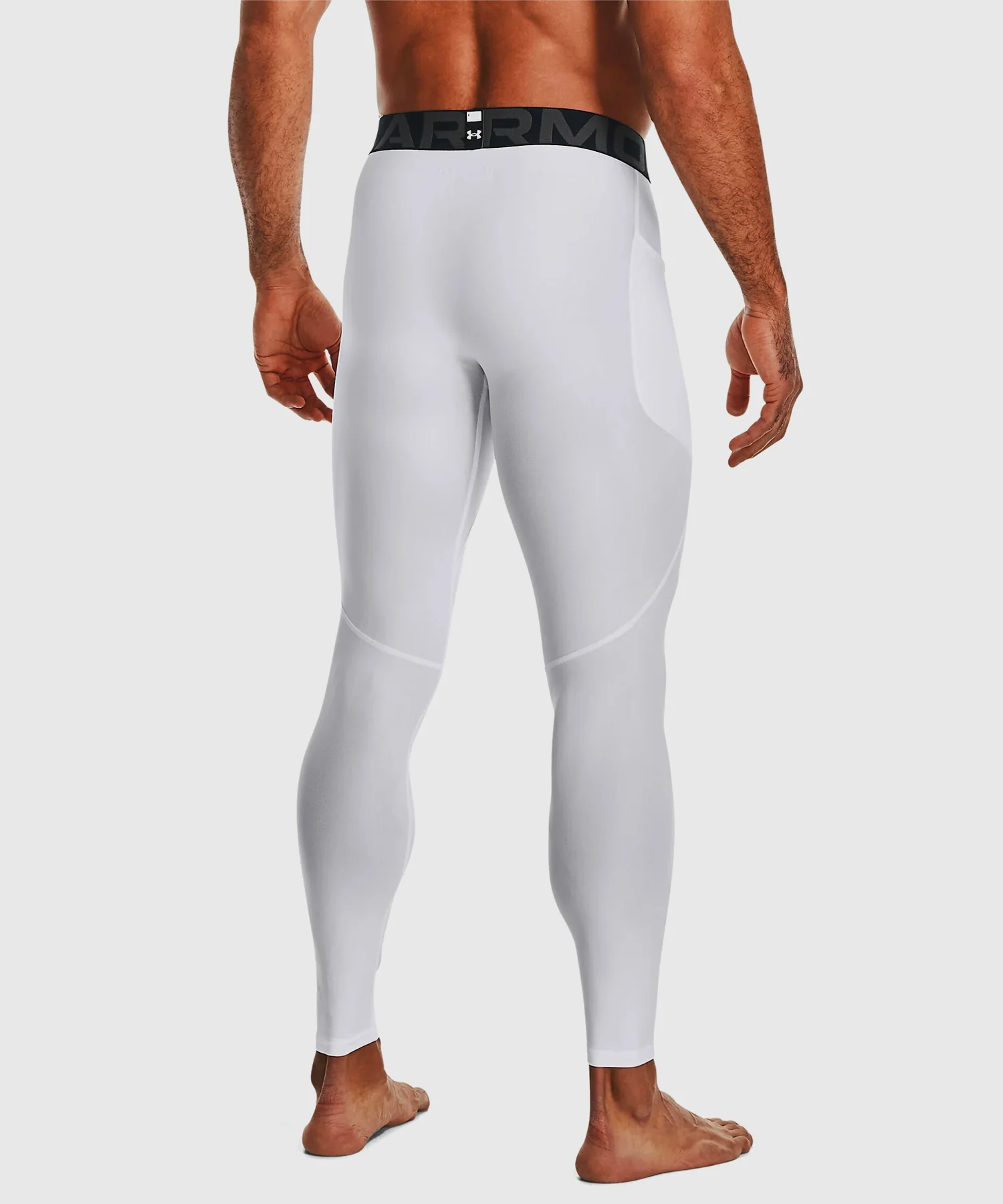 Pantalon De Compression Under Armour Heatgear® Armour - Blanc - Image 2