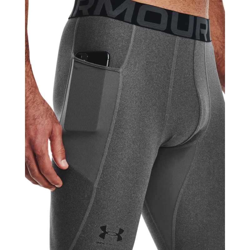 Pantalon de Compression Under Armour HeatGear® Armour - Gris - Image 3