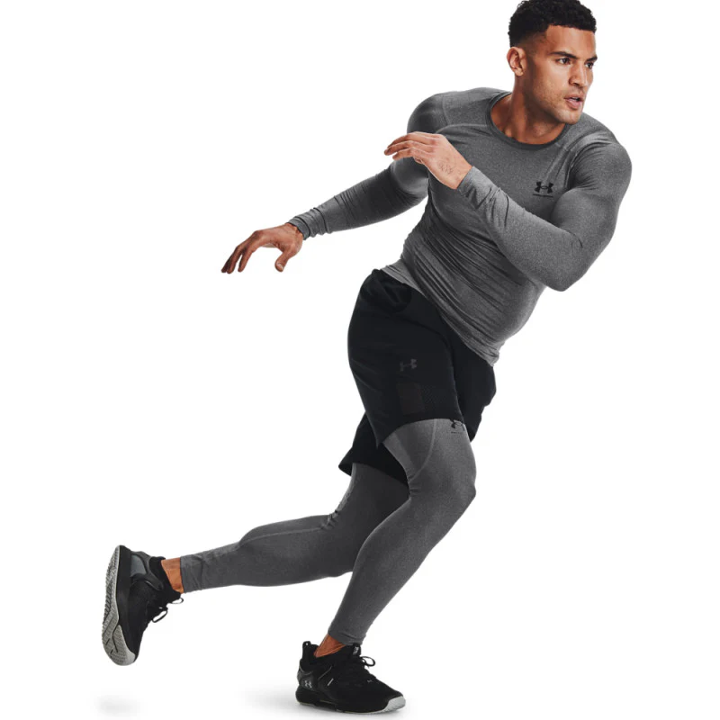 Pantalon de Compression Under Armour HeatGear® Armour - Gris - Image 5