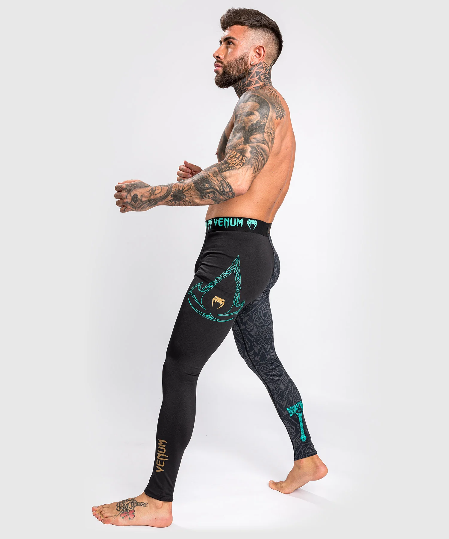 Pantalon de compression Venum Assassin's Creed Reloaded - Noir - Image 3