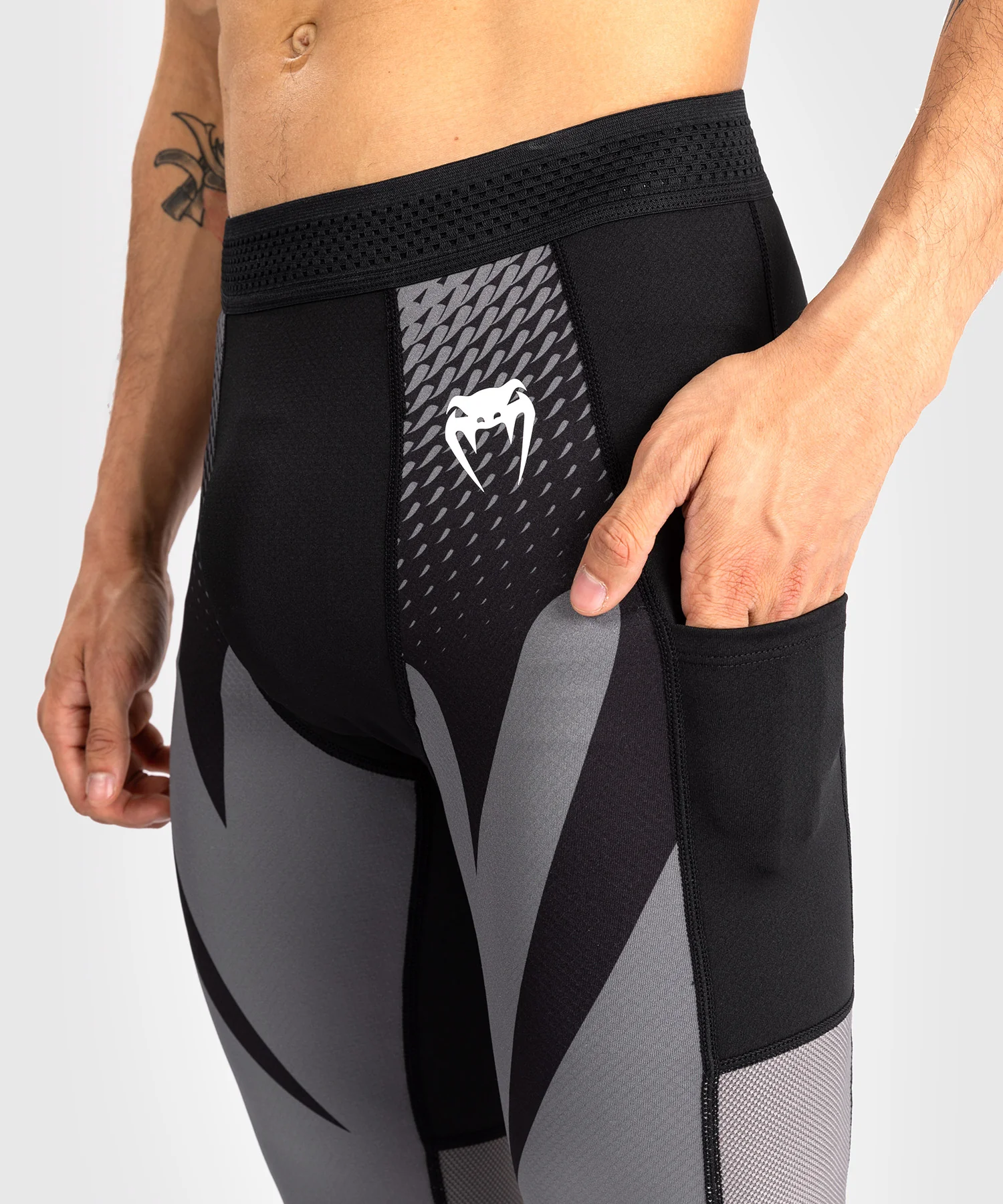 Pantalon de Compression Venum Attack - Noir - Image 4
