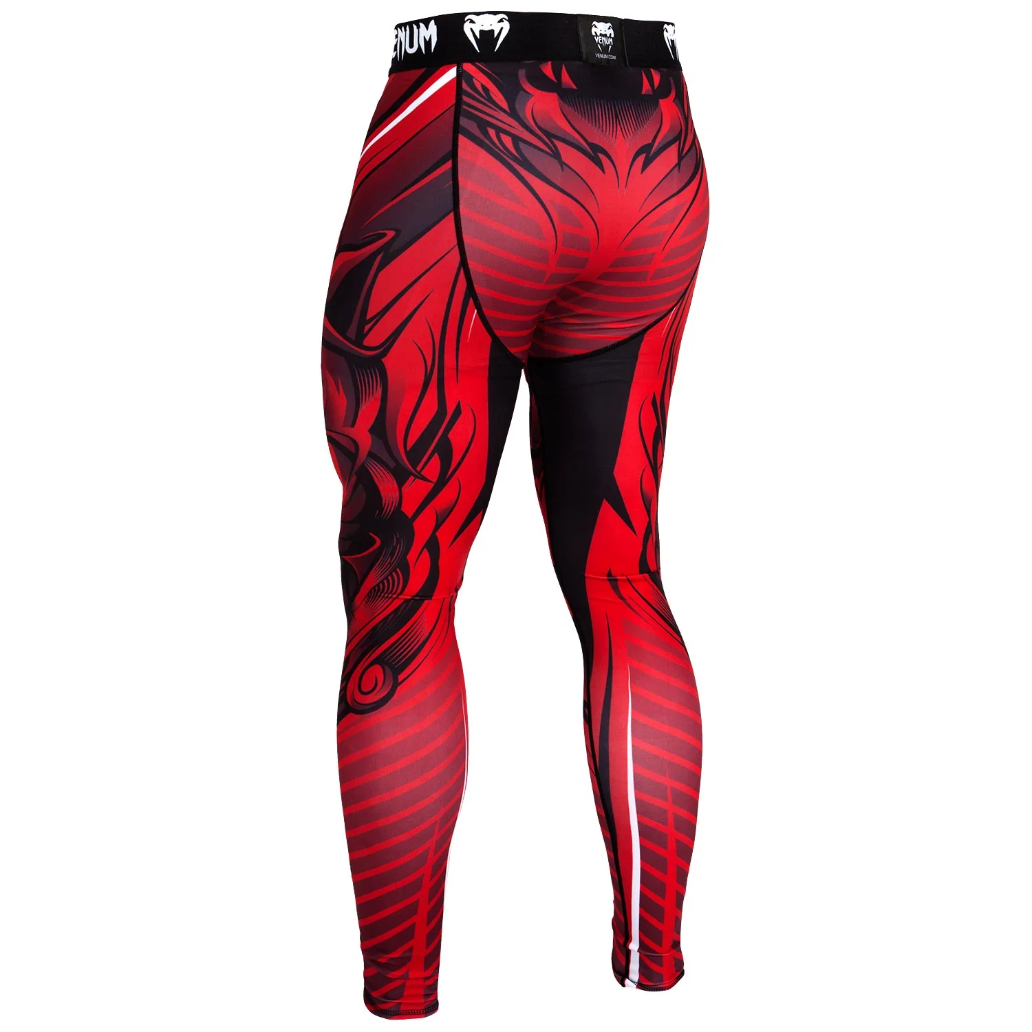 Pantalon de compression Venum Bloody Roar - Rouge - Image 3