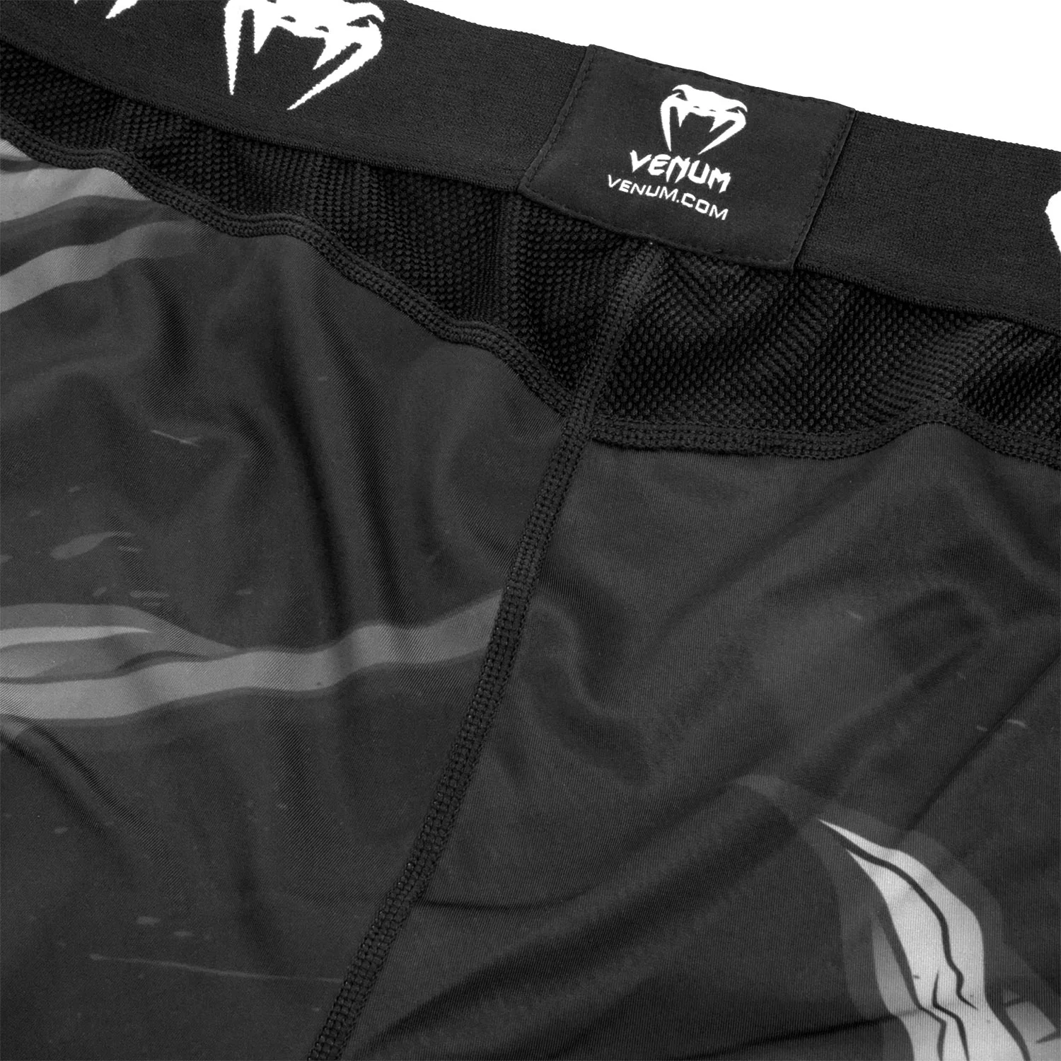 Pantalon de Compression Venum Devil - Blanc/Noir - Image 6