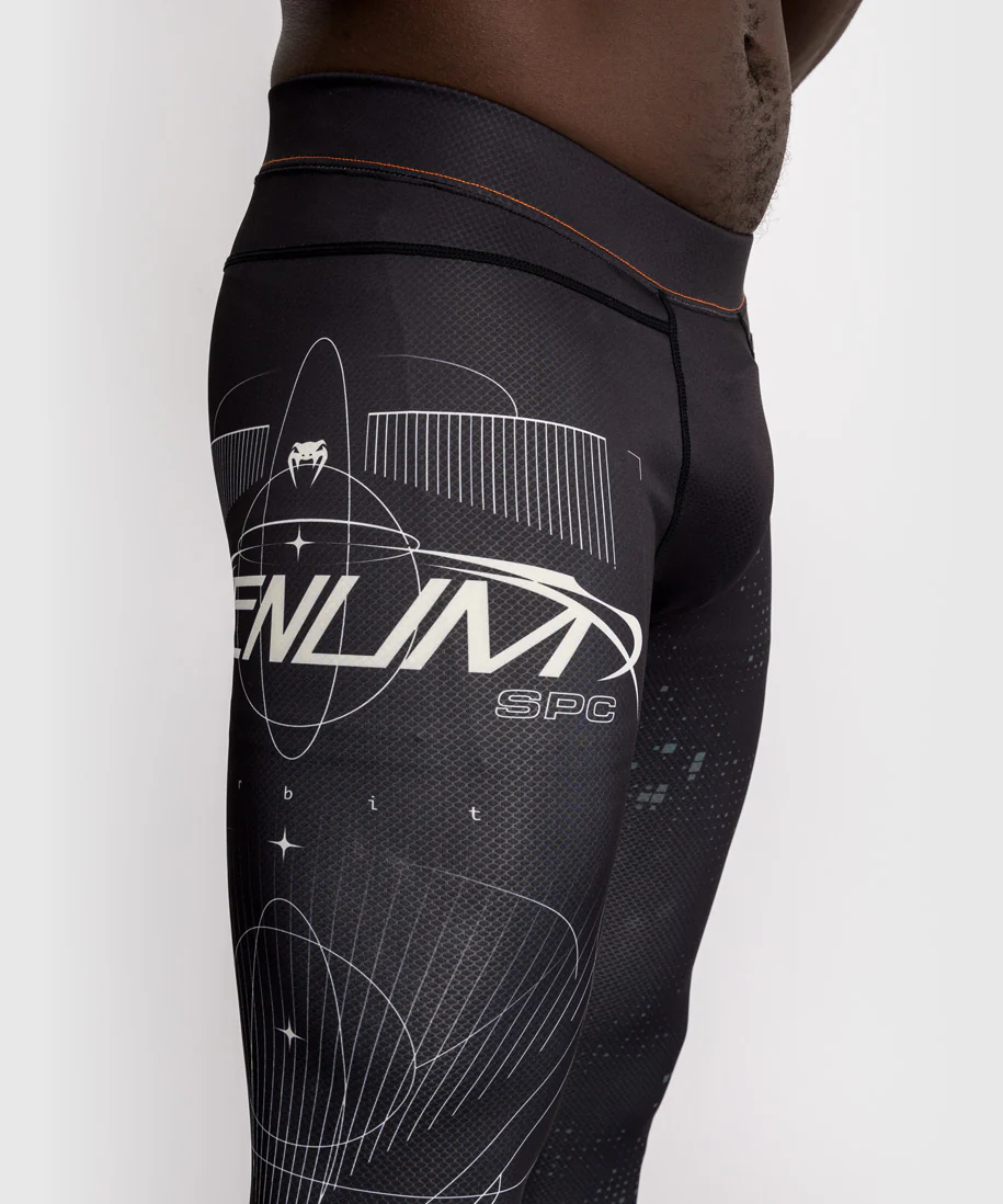 Pantalon de Compression Venum Eclipse – Noir/Ivoire - Image 7