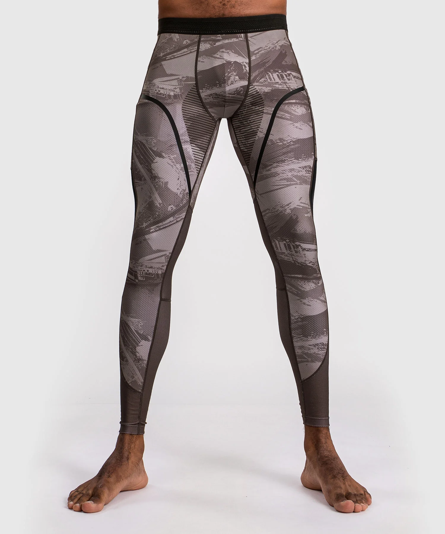 Pantalon de compression Venum Electron 3.0 - Sable - Image 3