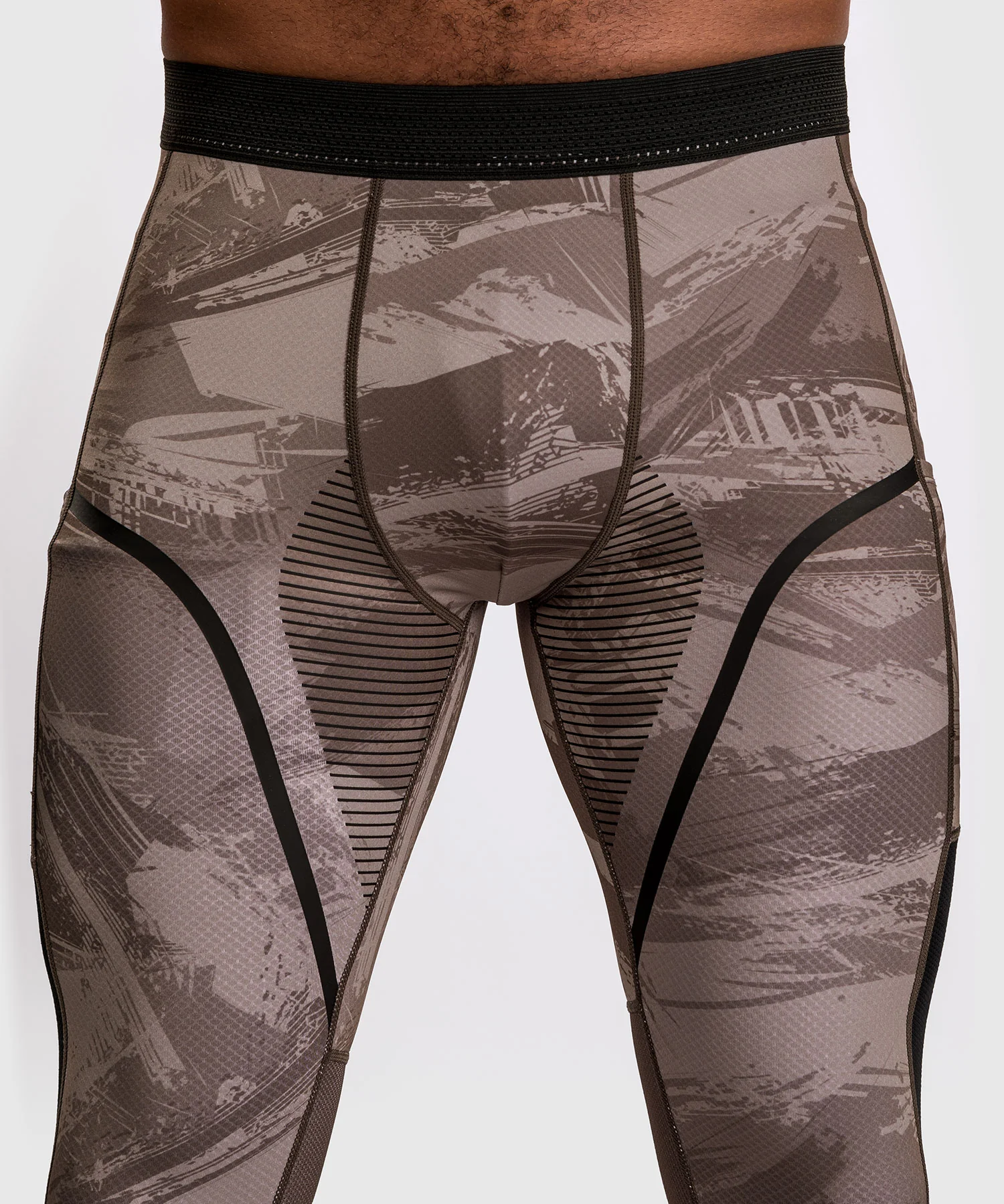 Pantalon de compression Venum Electron 3.0 - Sable - Image 7