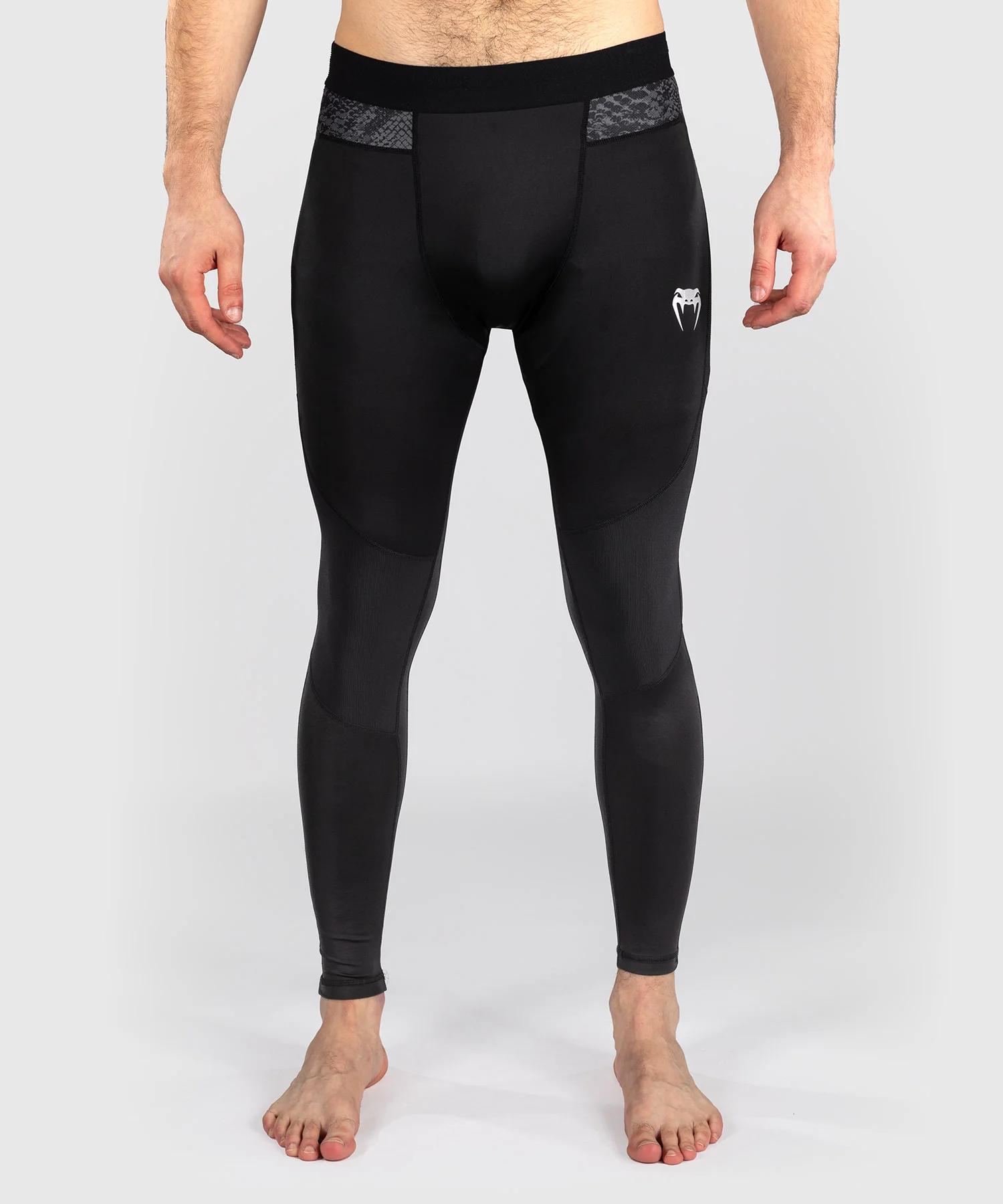 Pantalon de Compression Venum G-Fit Scales – Noir/Gris Charbon
