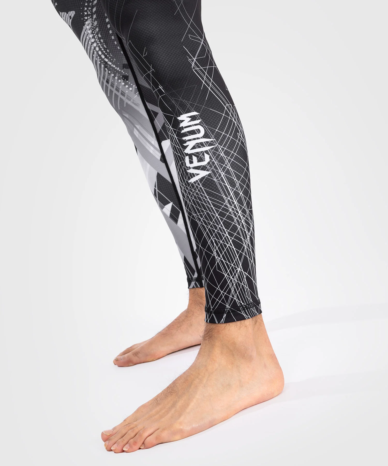Pantalon de compression Venum Gorilla Jungle - Noir/Blanc - Image 7