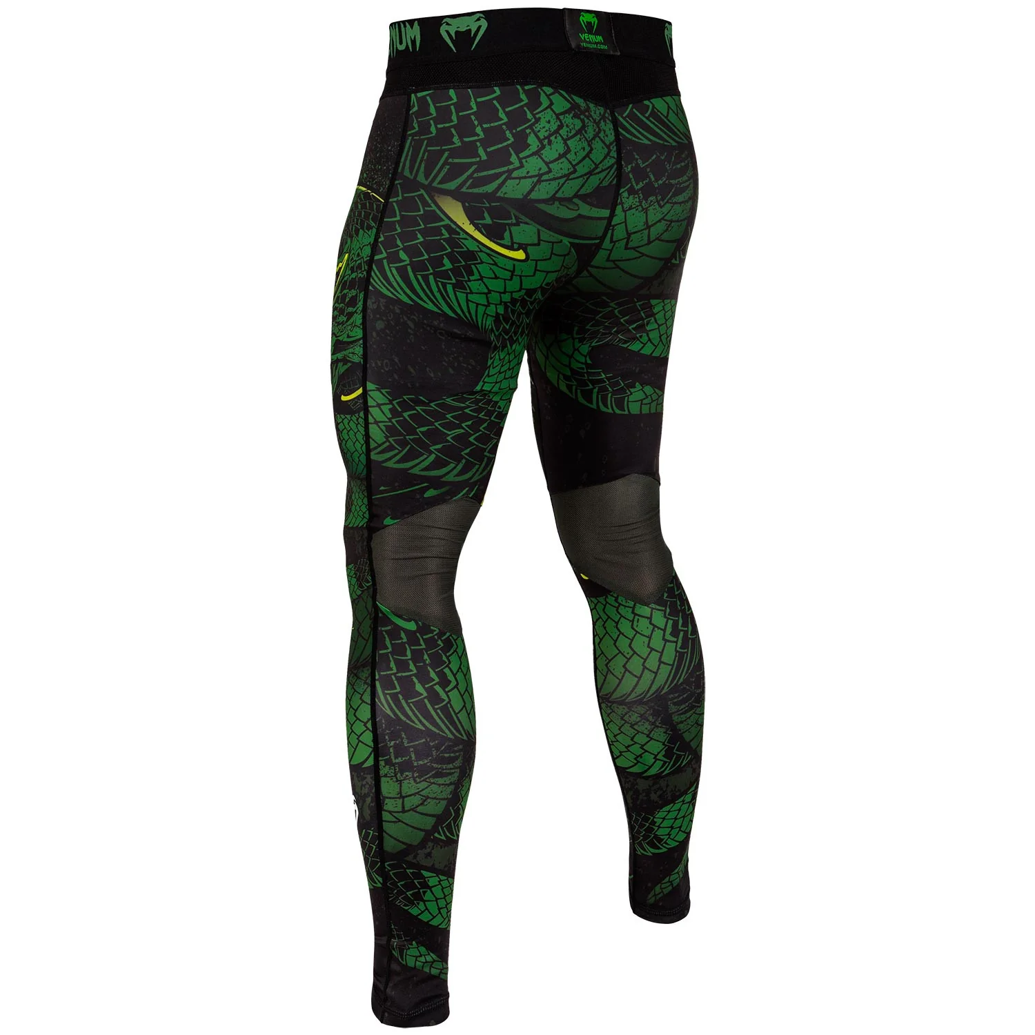 Pantalon de Compression Venum Green Viper - Noir/Vert - Image 3