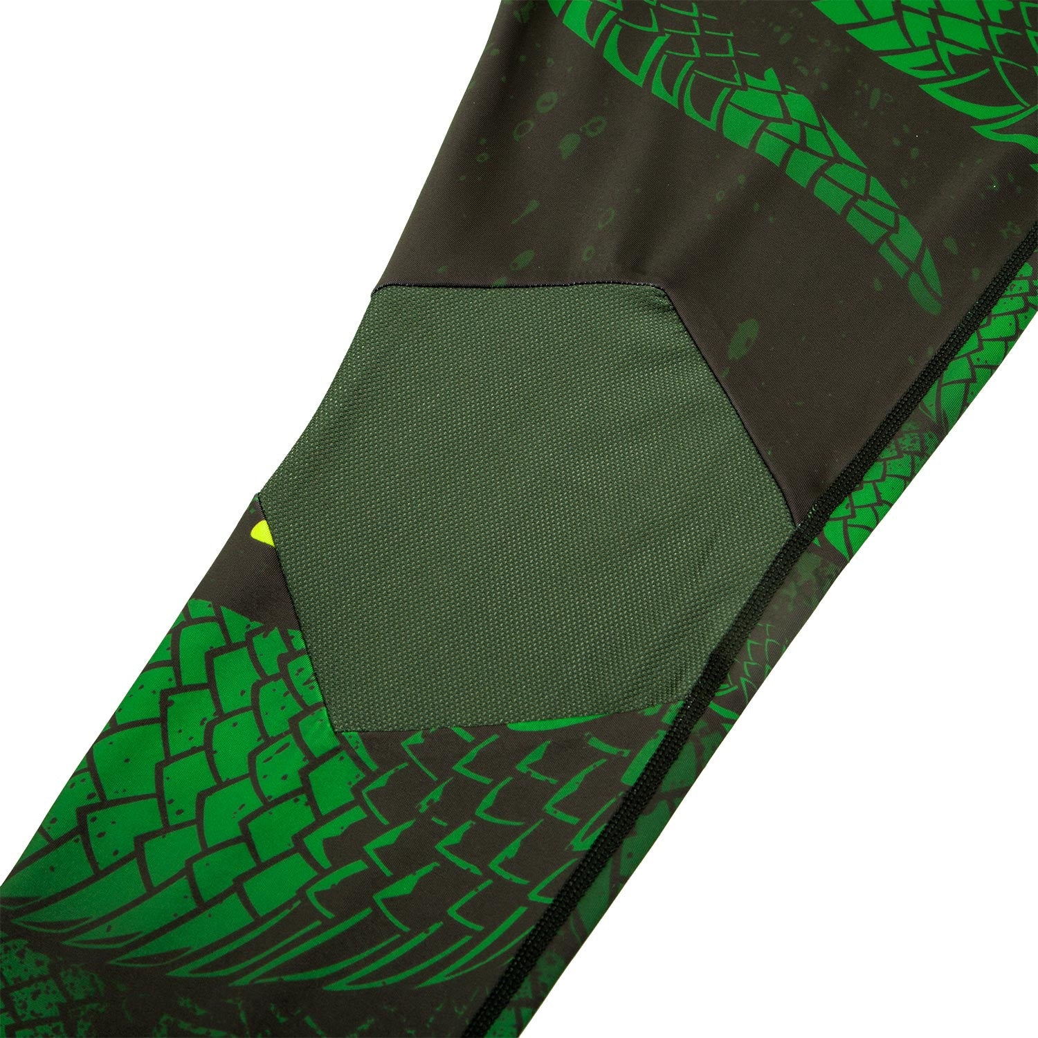 Pantalon de Compression Venum Green Viper - Noir/Vert - Image 8