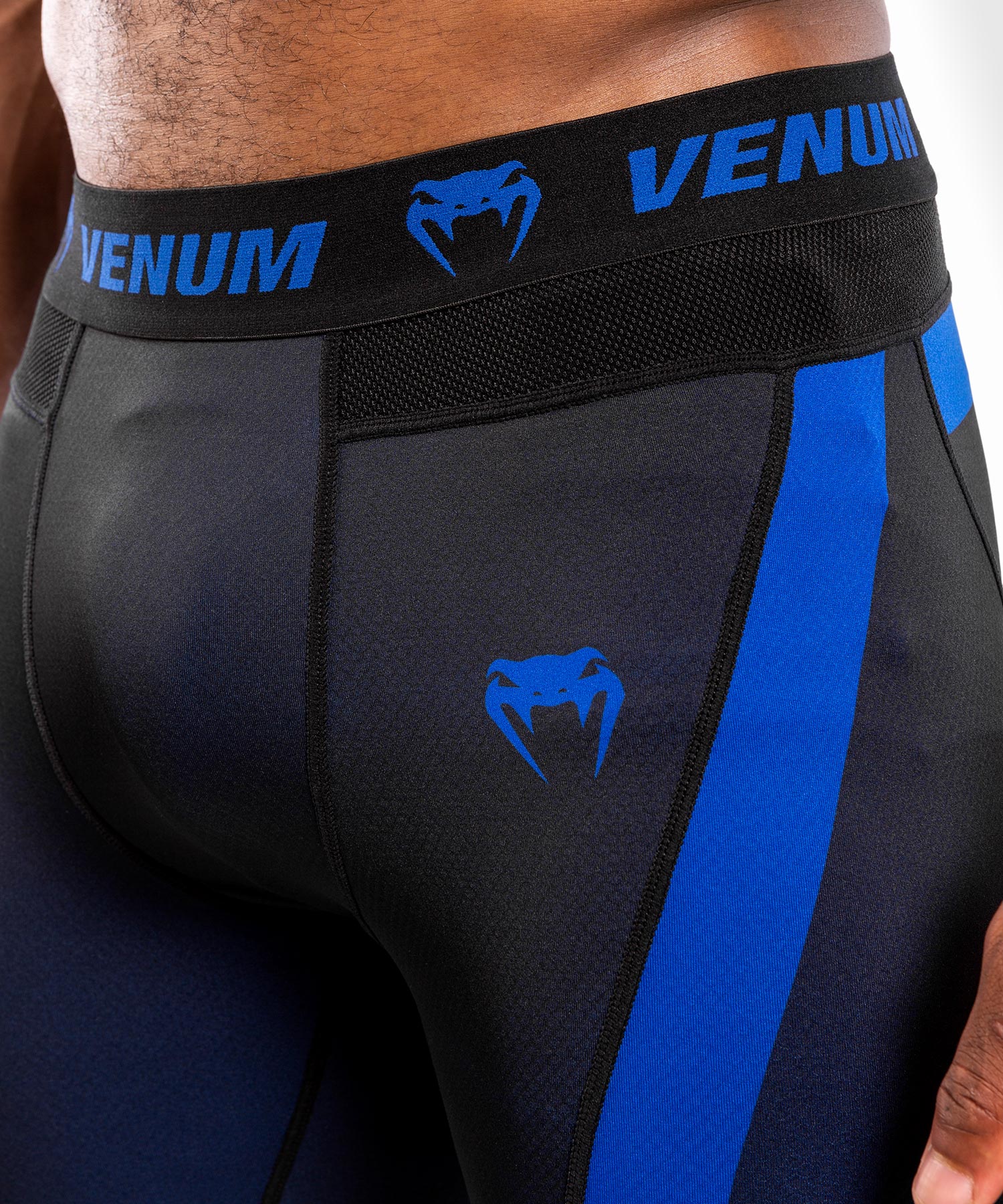 Pantalon de Compression Venum NoGi 3.0 - Noir/Bleu - Image 5
