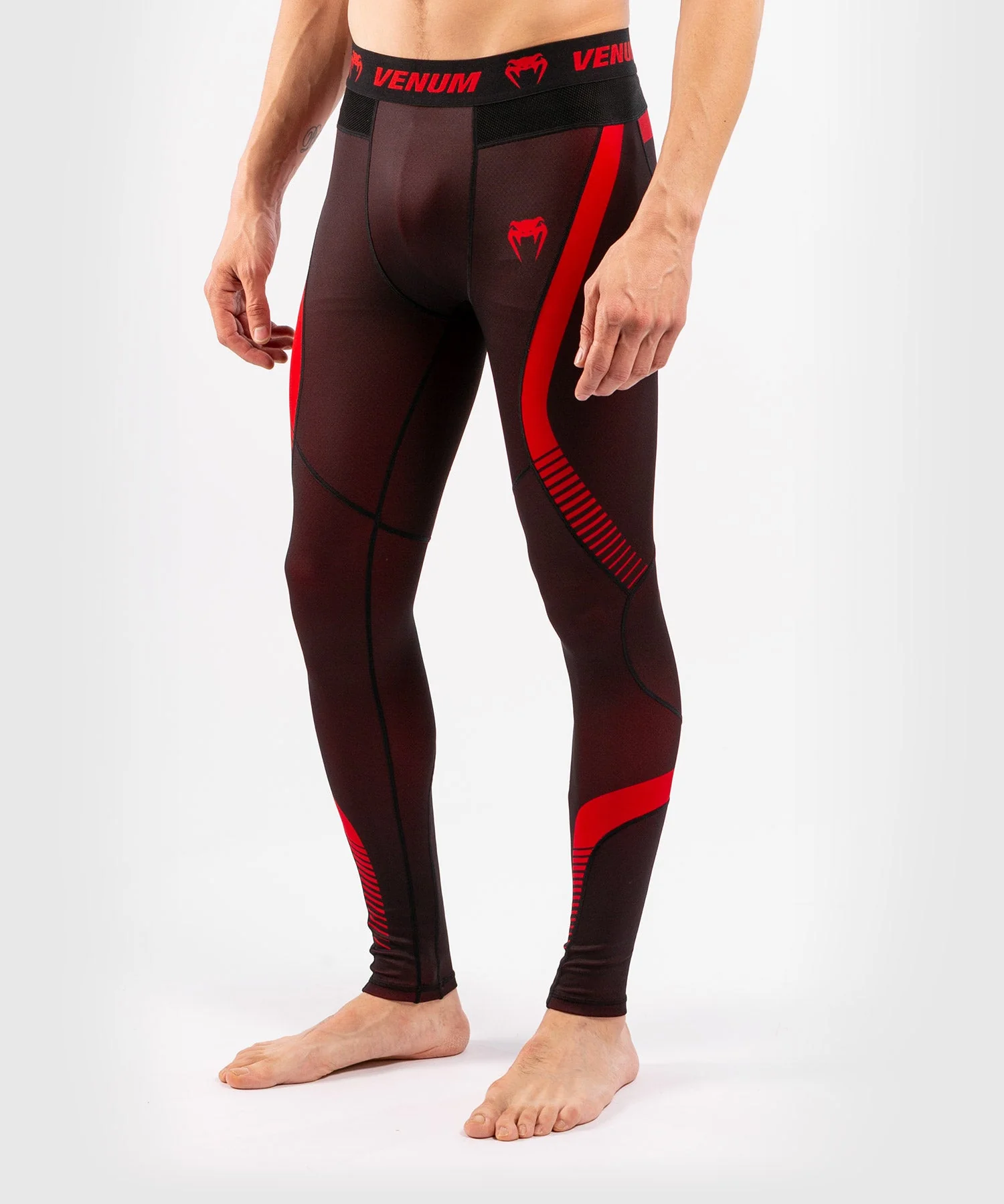 Pantalon de Compression Venum NoGi 3.0 - Noir/Rouge