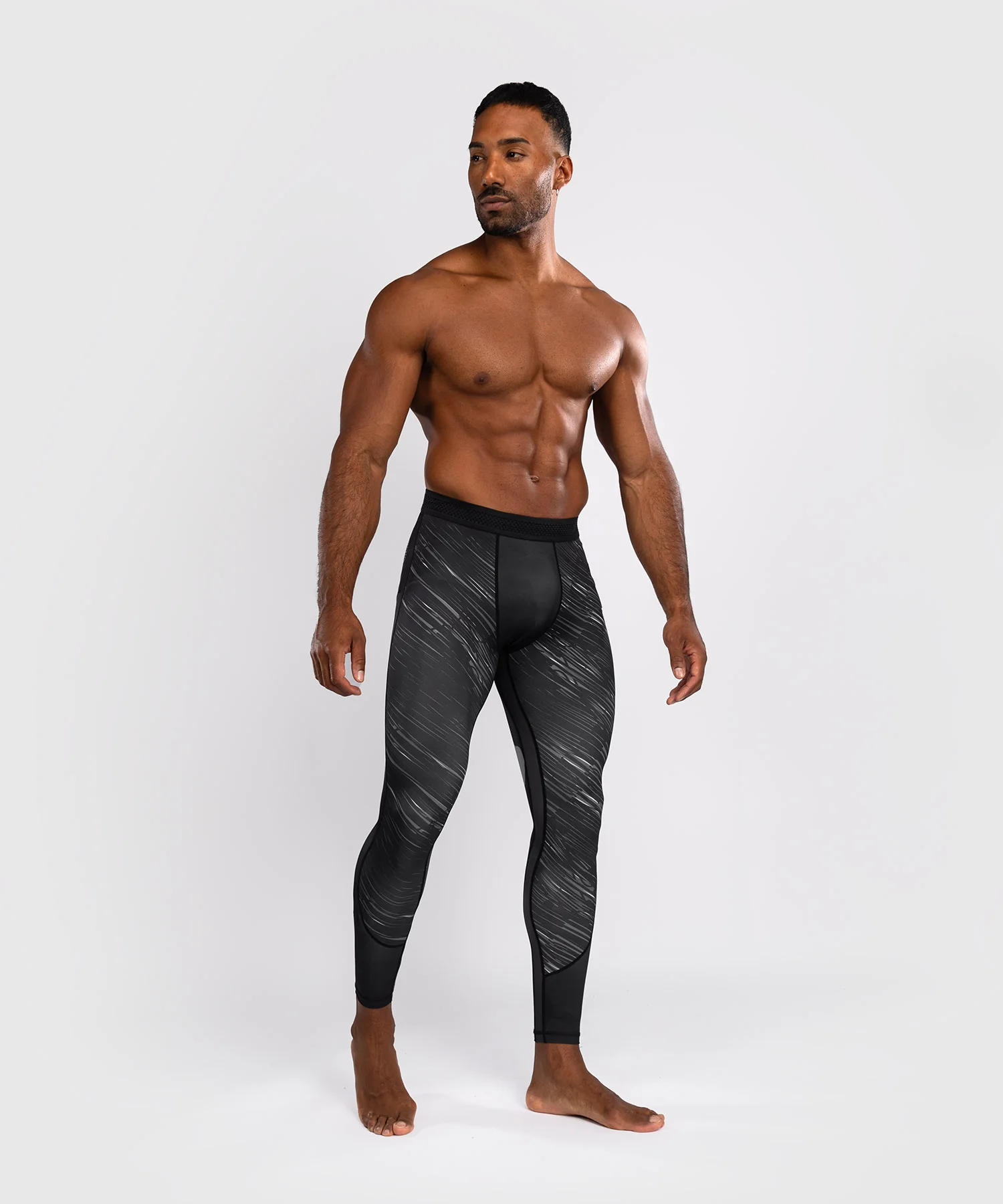 Pantalon de compression Venum Rapid - Noir/Gris Orage - Image 5