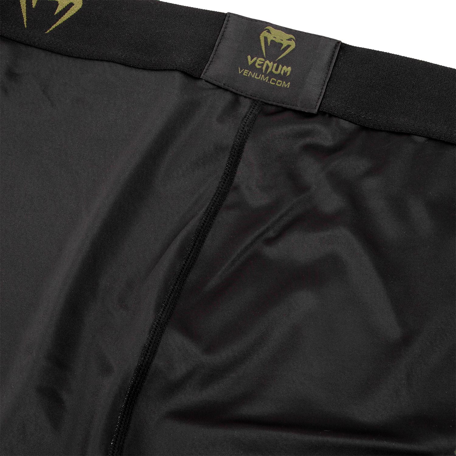 Pantalon de Compression Venum Signature - Noir/Kaki - Exclusivité - Image 6