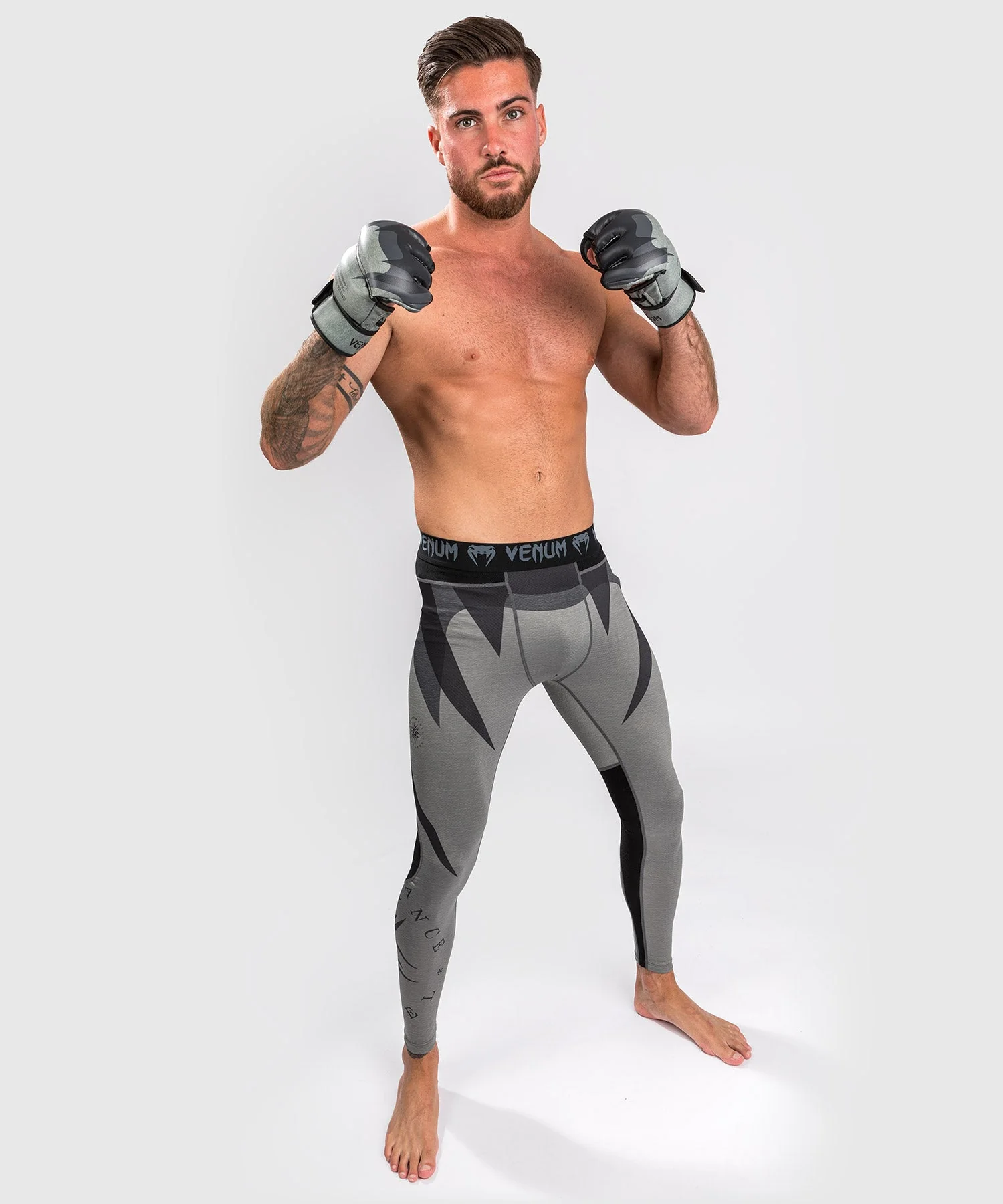 Pantalon De Compression Venum Stone - Vert Minéral - Image 3