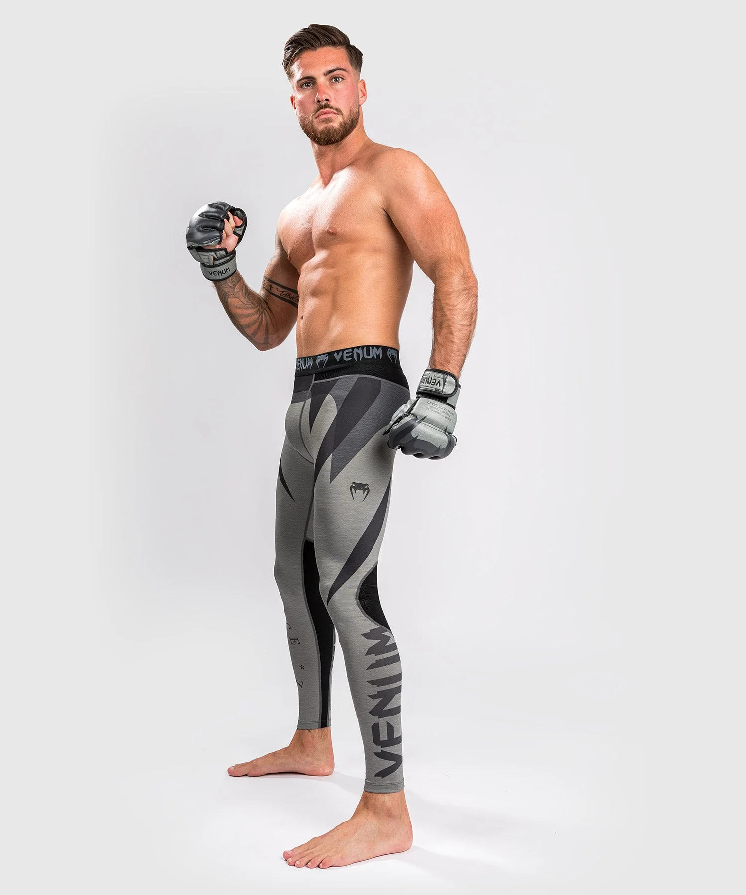 Pantalon De Compression Venum Stone - Vert Minéral - Image 4
