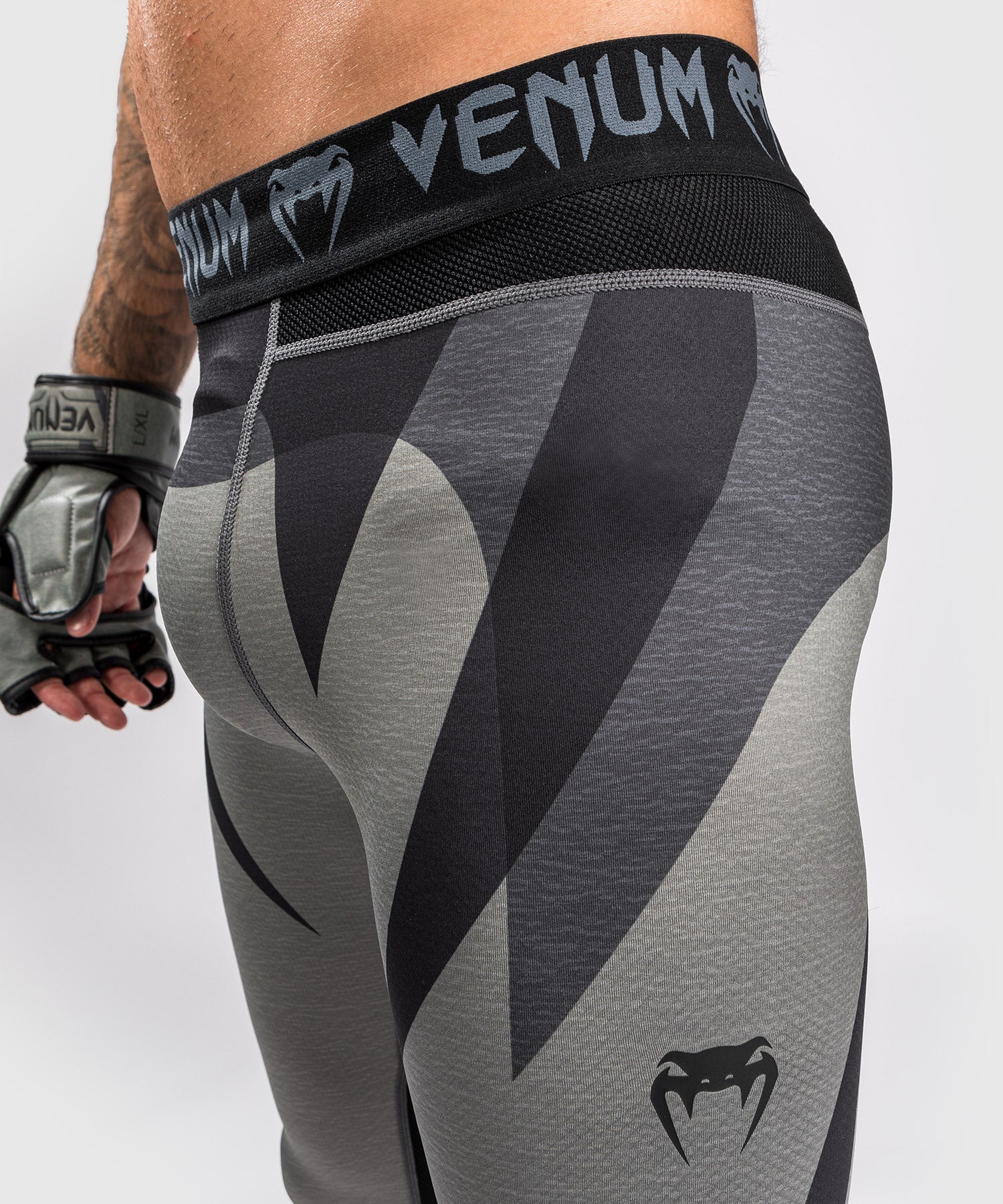 Pantalon De Compression Venum Stone - Vert Minéral - Image 7