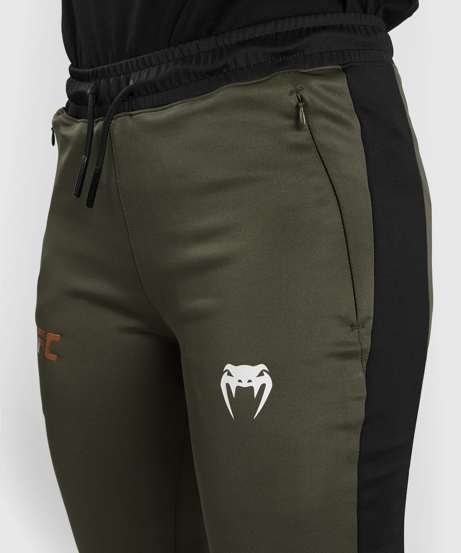 Pantalon de jogging de performance pour Femmes UFC Adrenaline by Venum Fight Week - Kaki/Bronze - Image 9