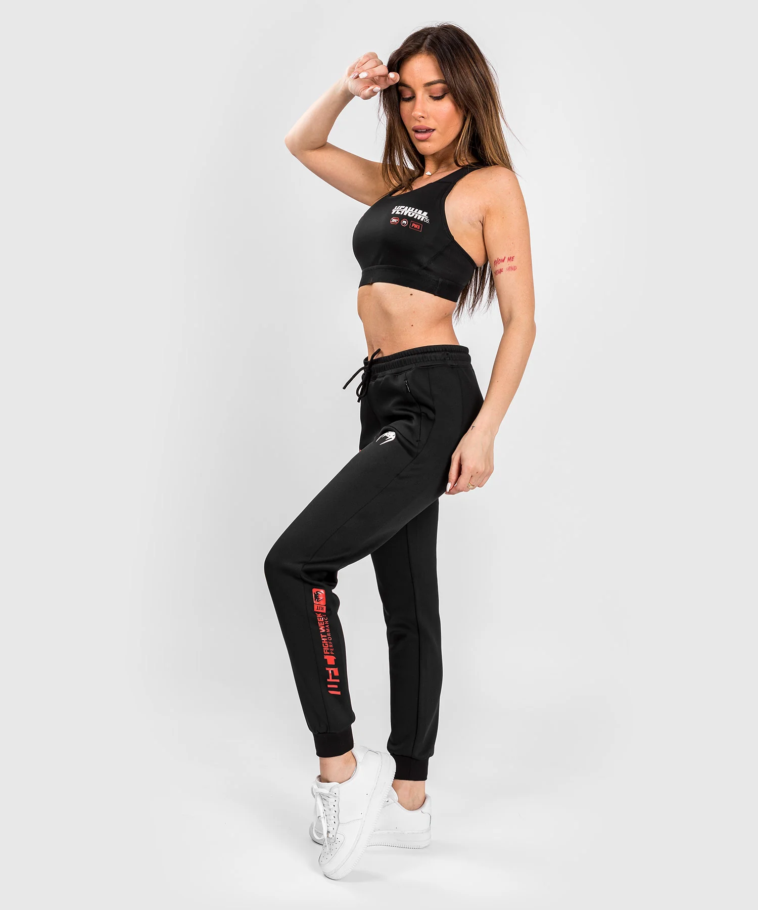 Pantalon de jogging de performance pour Femmes UFC Adrenaline by Venum Fight Week - Noir - Image 8