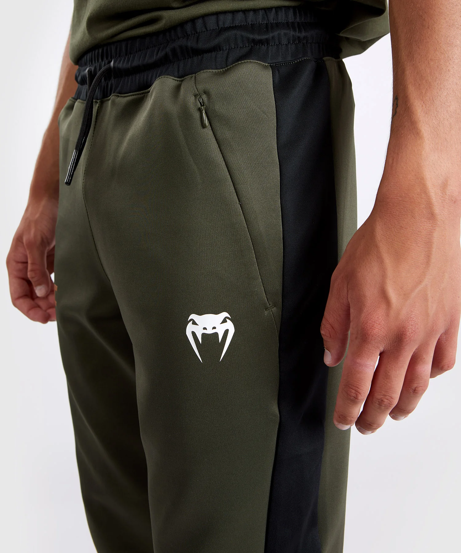 Pantalon de jogging de performance pour Hommes UFC Adrenaline by Venum Fight Week - Kaki/Bronze - Image 8